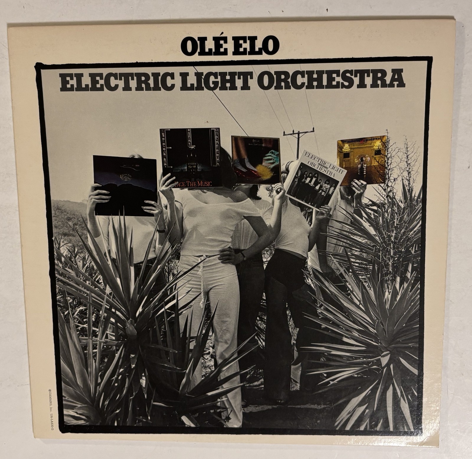 OLÉ ELO Electric Light Orchestra Best Of Vinyl LP 1979 Jet Records AL 36310 NM a