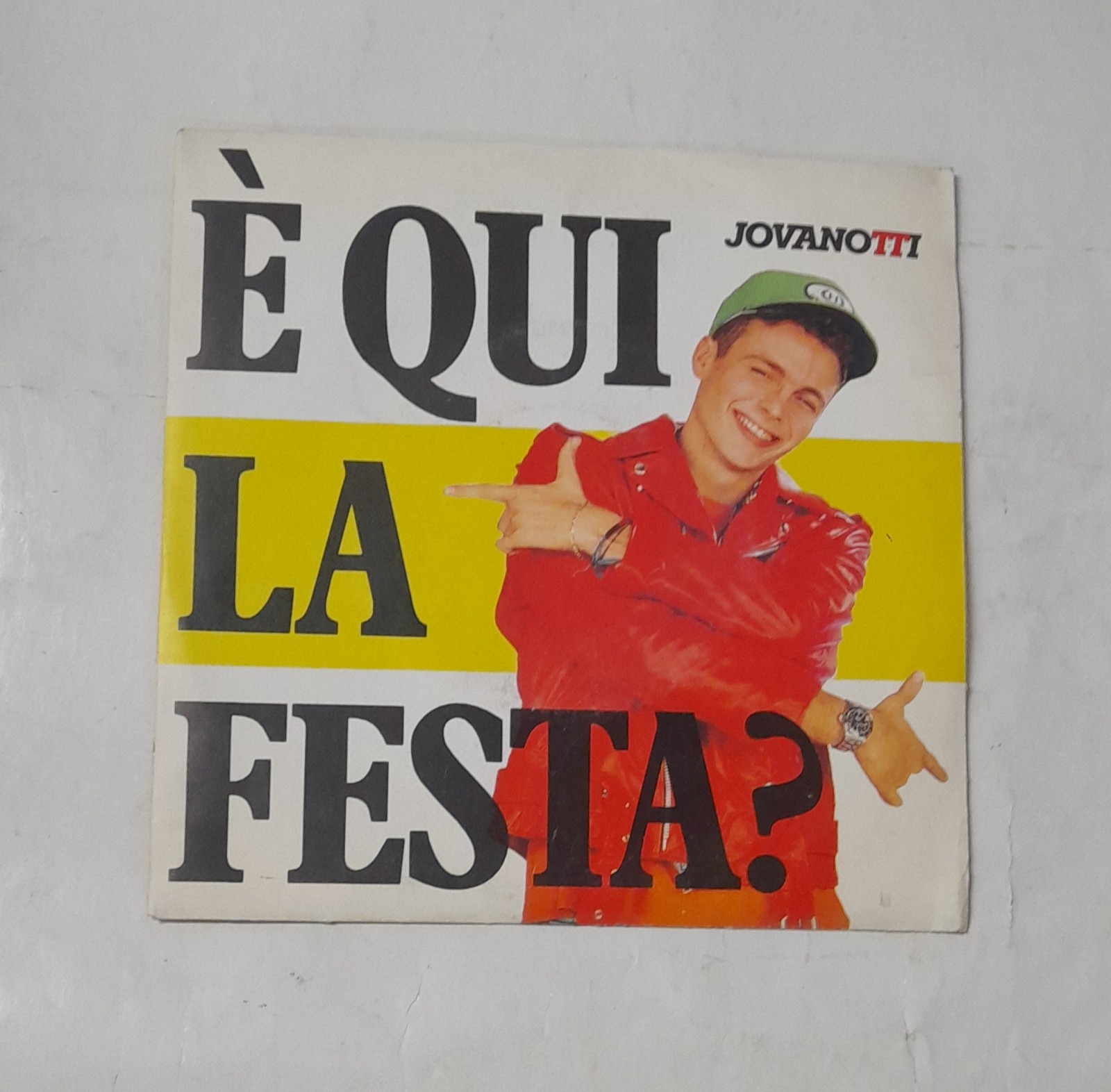 Vinile 45 Giri 7″ Jovanotti È Qui La Festa? Nuovo Unplayed