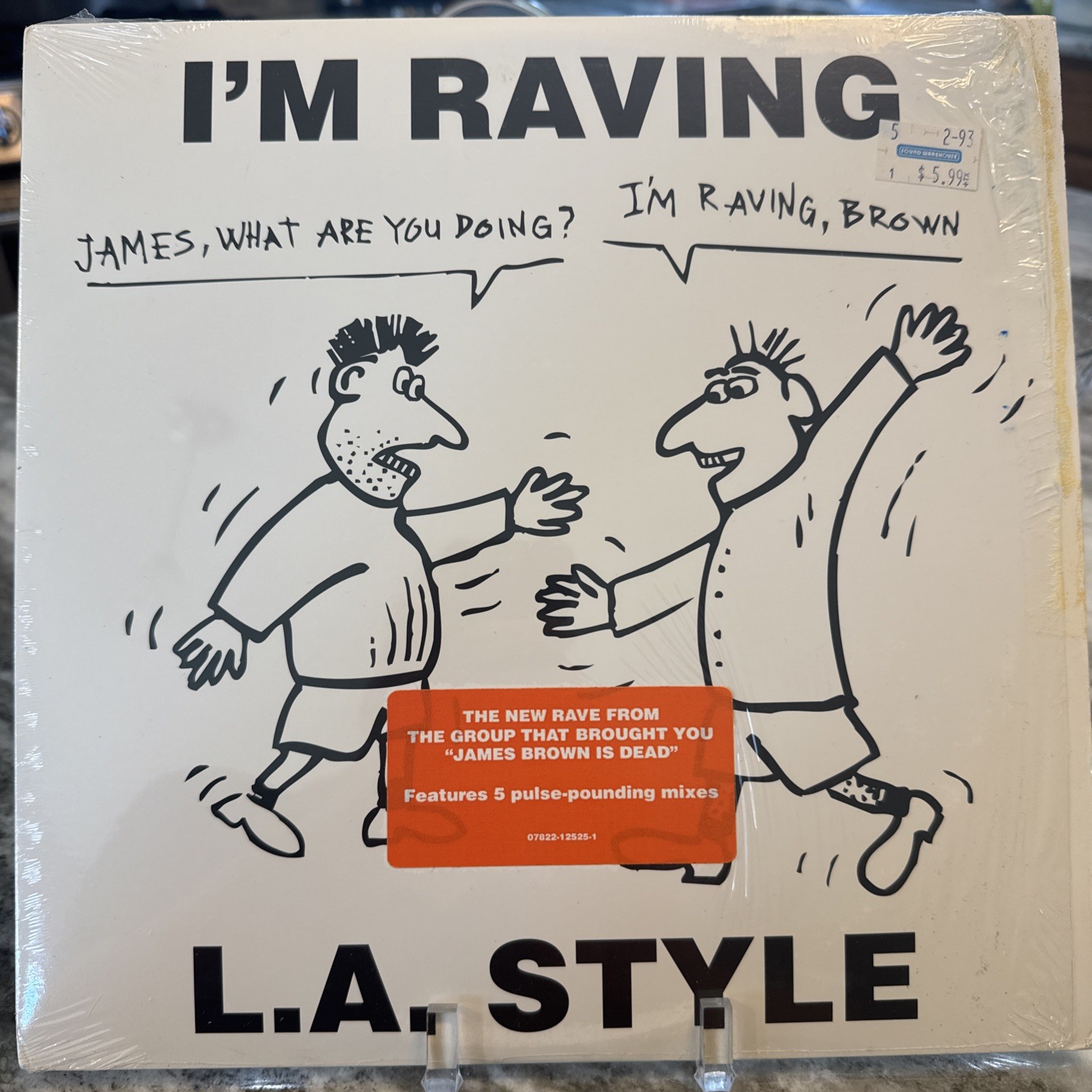 [EDM/DANCE/ELECTRONICA]~with Shrink 12″~L.A. STYLE~I’m Raving~[x5 Mixes]