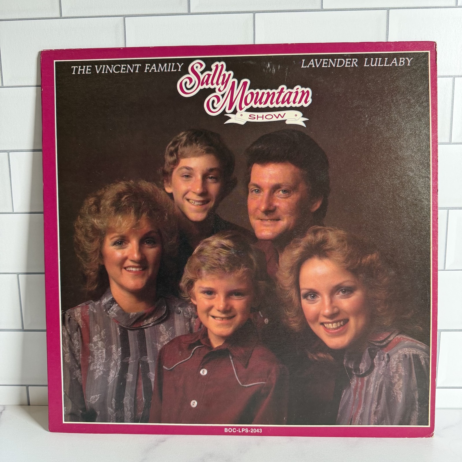 Rhonda Vincent Sally Mountain Show Lavender Lullaby LP Vinyl Record Bluegrass