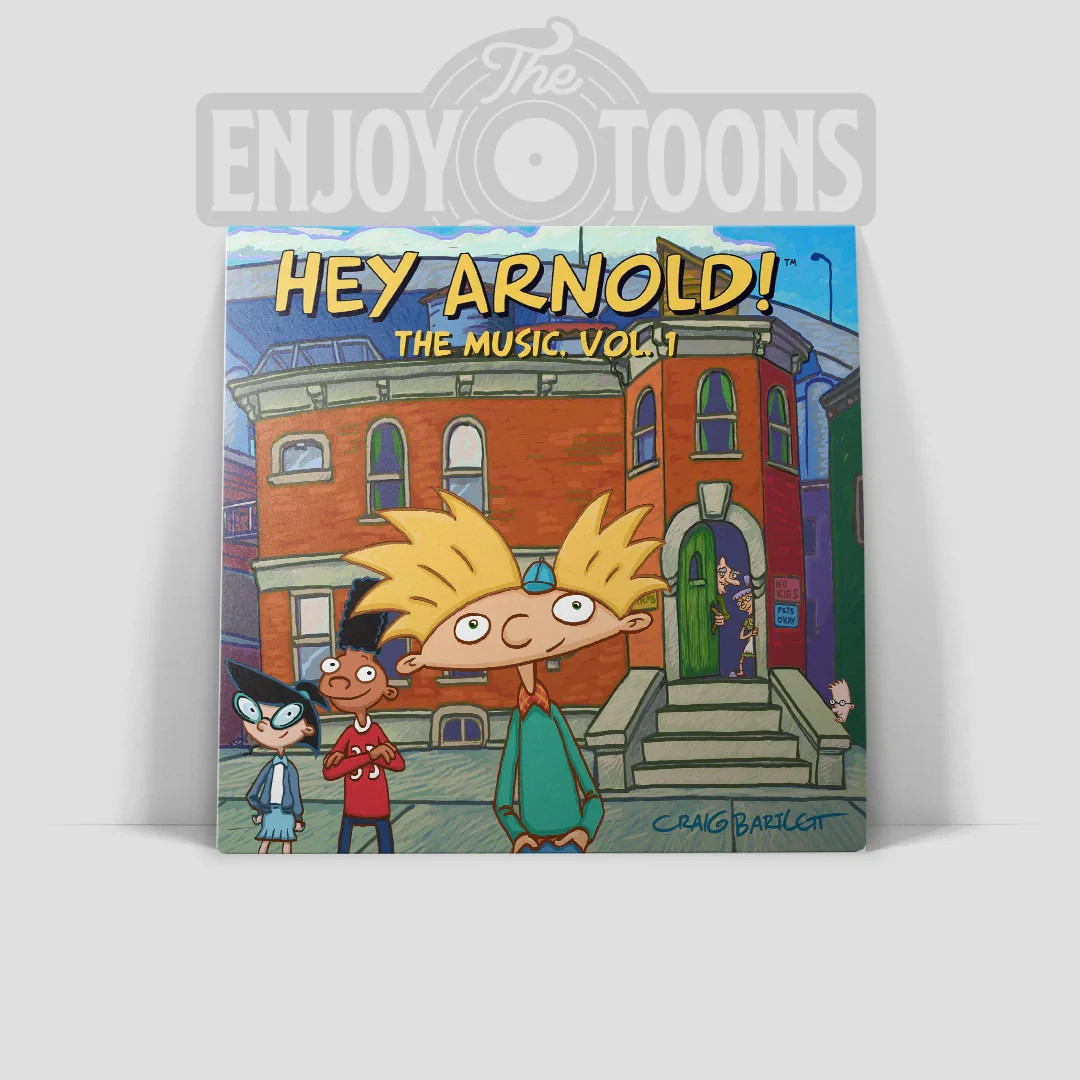 Hey Arnold The Music Vol 1 Soundtrack Nick Vinyl Record Nicktoons Jim Lang