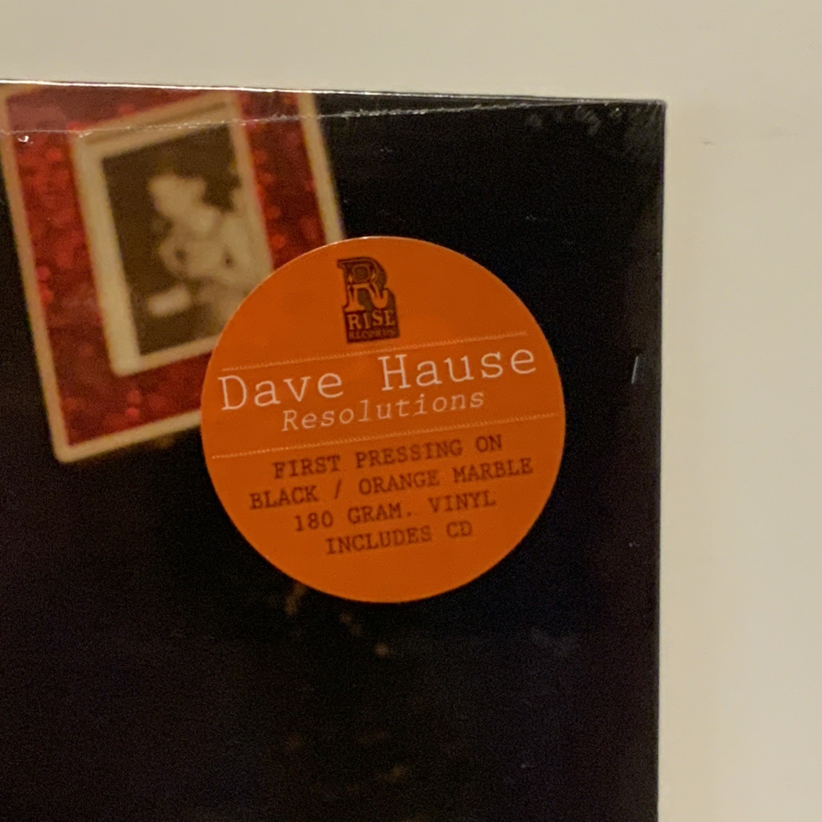 Dave Hause – Resolutions, 2013 Black / Orange Marble 180 G Vinyl LP + CD SEALED!