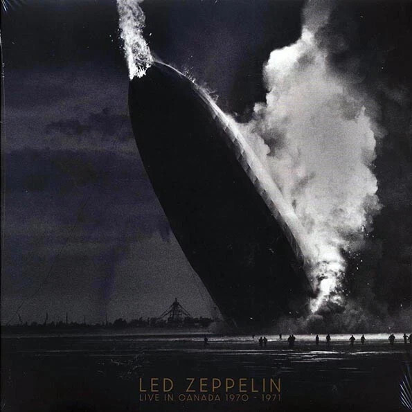 Led Zeppelin – Live In Canada 1970-71 2xLP Clear Vinyl – Ltd Ed 1000 – Gatefold