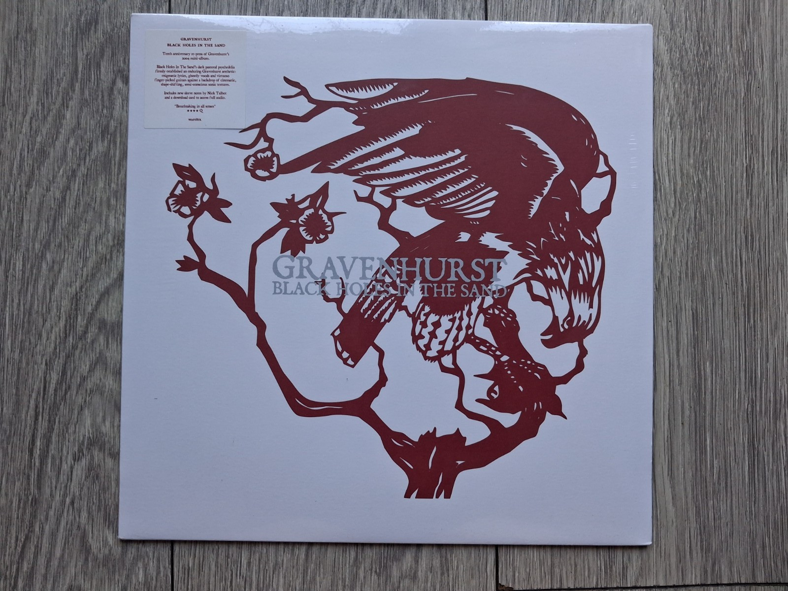 Gravenhurst – Black Holes In The Sand : Warp Records 12″ EP MINT New