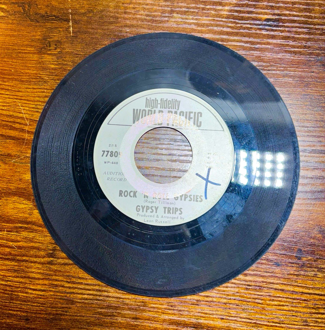 Gypsy Trips Aint It Hard 45 World Pacific 77809 Rare Garage Rock Promo 1965