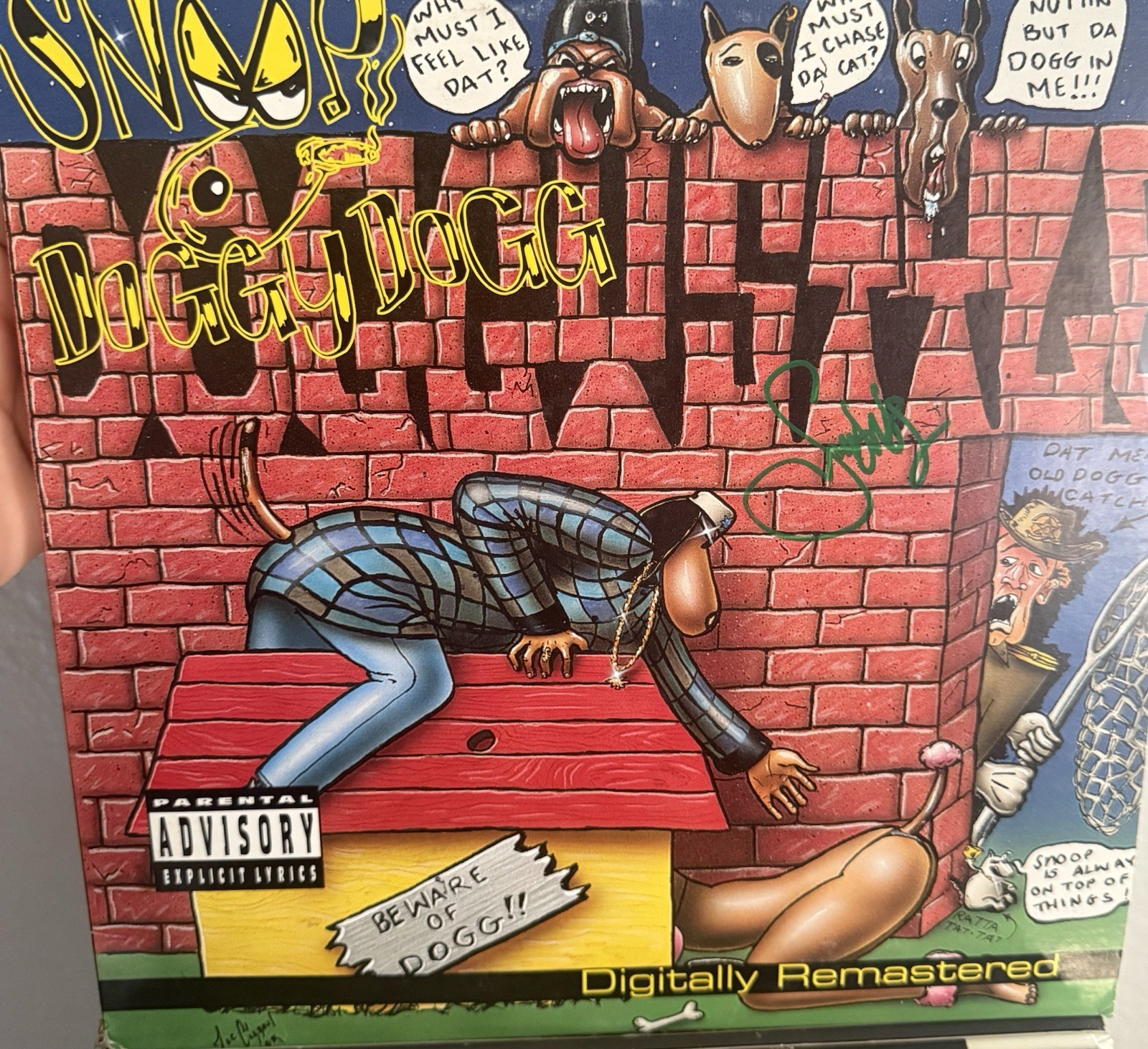 Snoop Dogg Doggystyle Vinyl Signed Death Row Records Snoop Doggy Dog