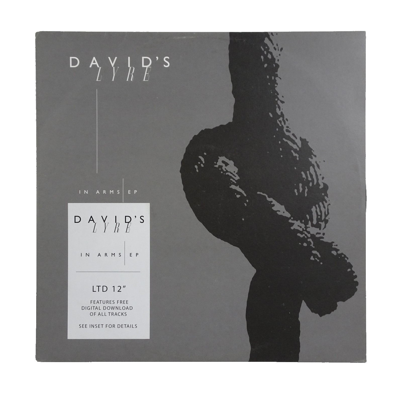 Davids Lyre – In Arms EP Vinyl 12″ – 2011 UK HDDJ5 Indie Rock Pop EX/EX