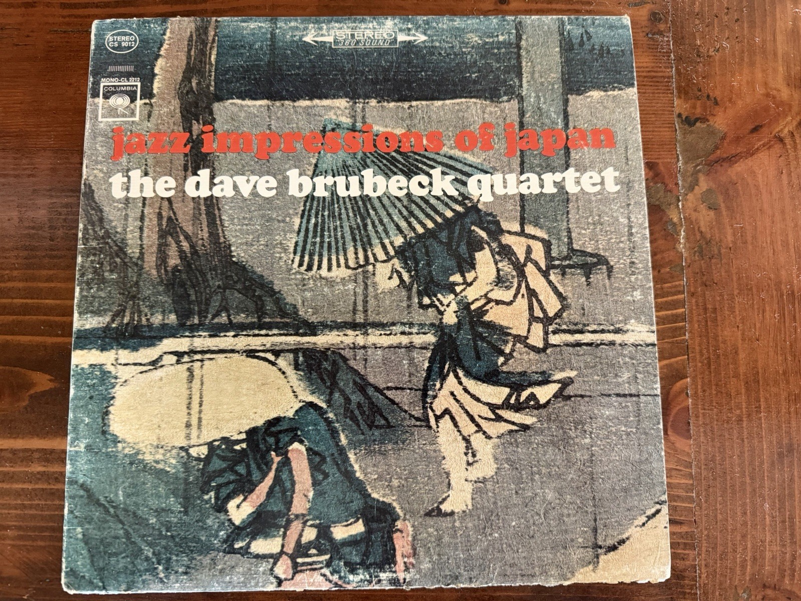 Jazz Impressions Of Japan Dave Brubeck Quartet Vinyl LP Stereo CS 9012