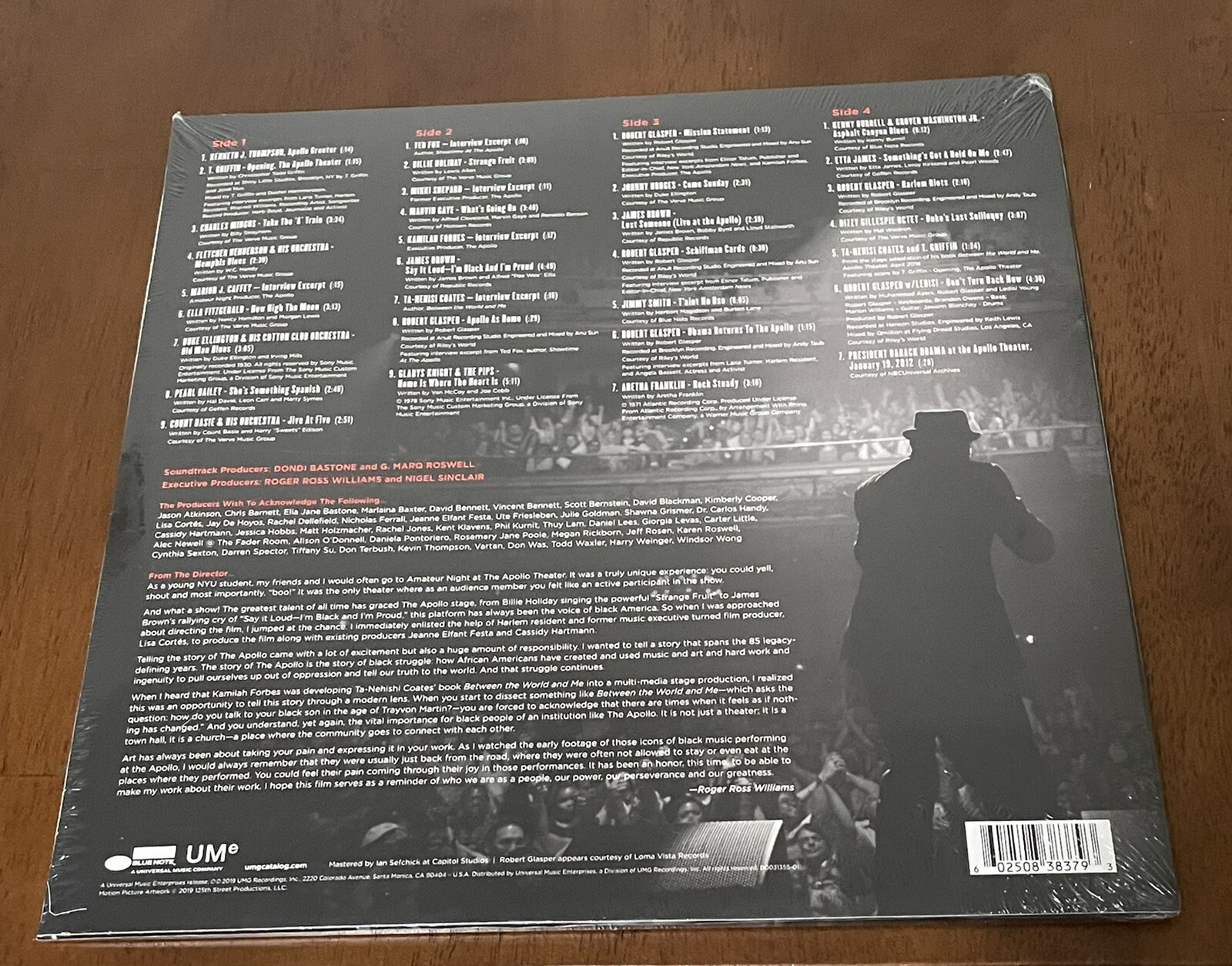 – The Apollo Original Motion Picture Soundtrack – 2X LP, Etta James & More R&B