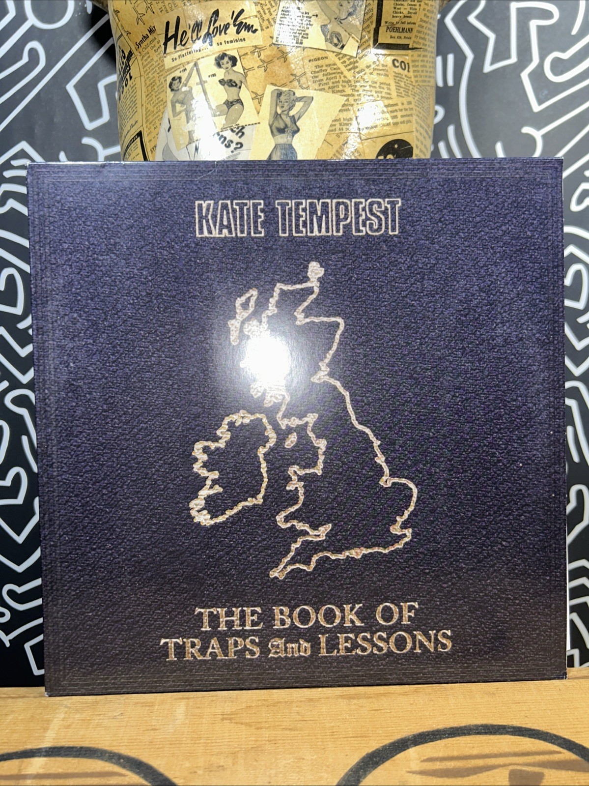 KATE TEMPEST The Book Of Traps & Lessons LP spoken-word EU import w/booklet
