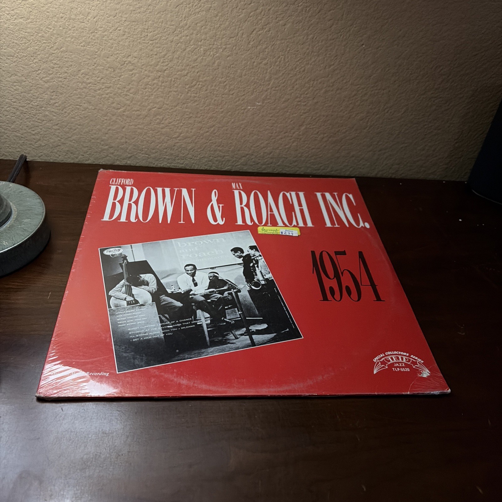 CLIFFORD BROWN & MAX ROACH “1954” MONO JAZZ LP VINYL TLP-5520