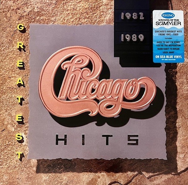 CHICAGO – Greatest Hits 1982-1989 (SEA BLUE Vinyl LP) 2024 RCV1-26080 NEW/SEALED