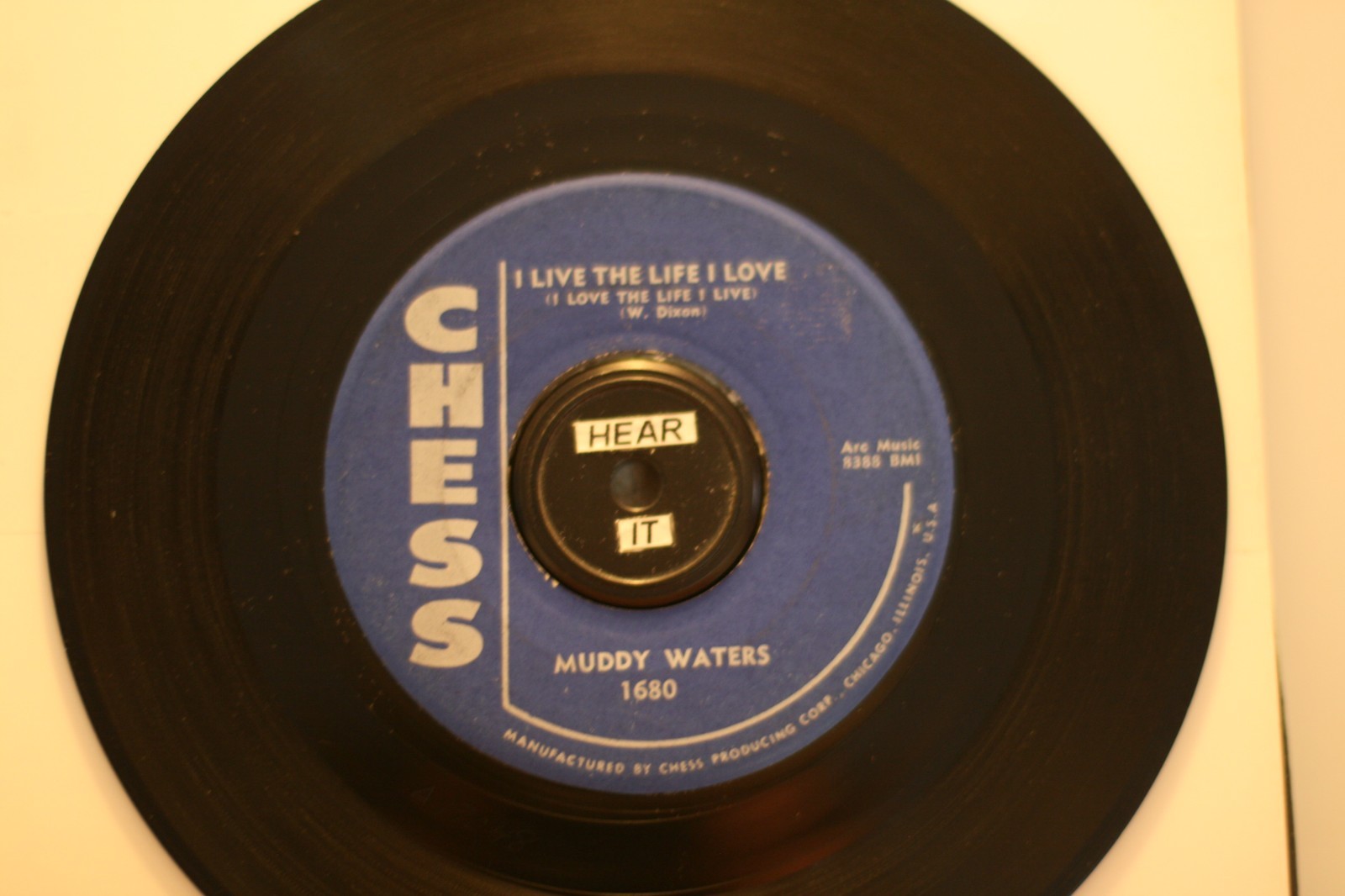 MUDDY WATERS “EVIL” CLASSIC CHICAGO BLUES ON CHESS (VG) LISTEN!