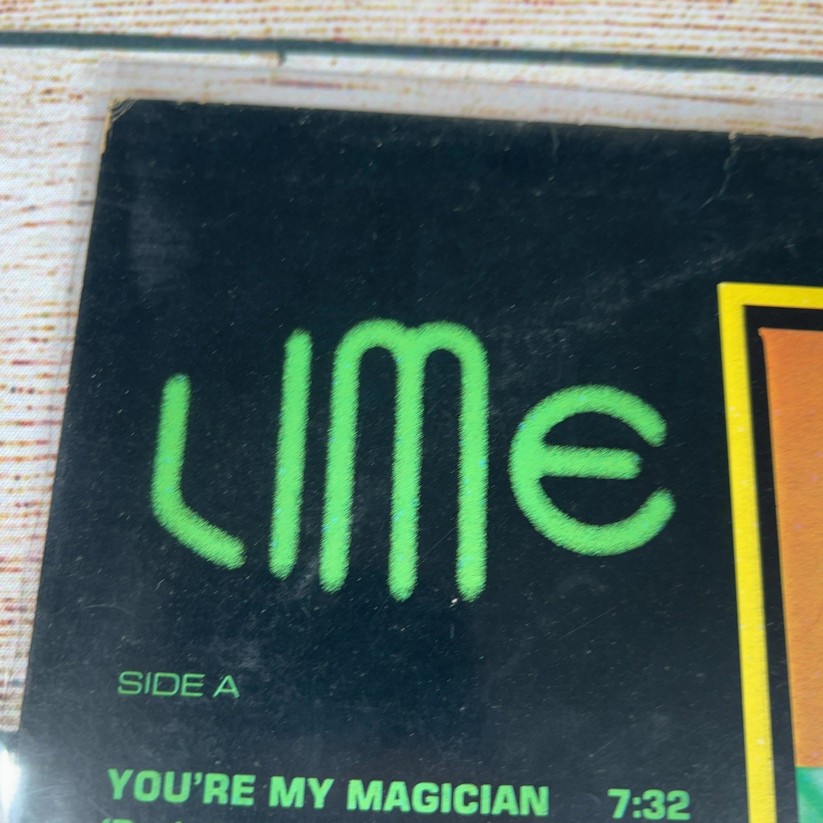 Lime Your Love Vinyl LP Prism Records Hi NRG Disco Electro Funk Canada 1981 80s