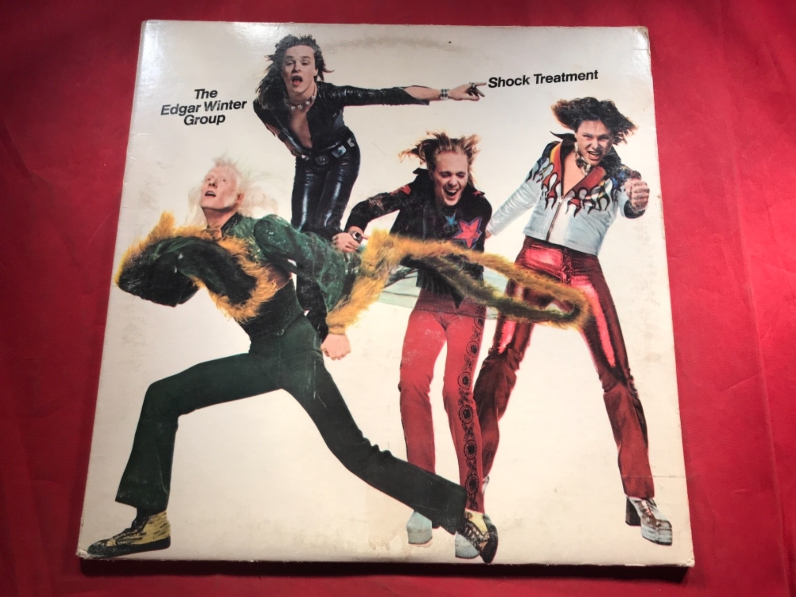 K1-80 THE EDGAR WINTER GROUP Shock Treatment – 1974 – PE 32461 – RECORD – ROCK