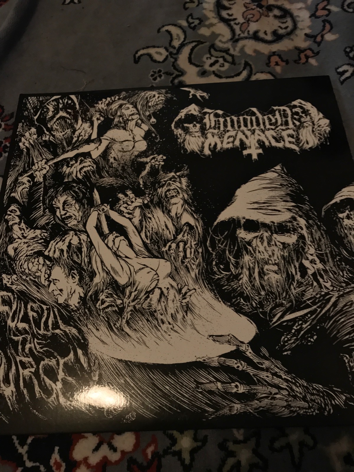 Hooded Menace Fulfill The Curse Lp Bolt Thrower Electric Wizard Autopsy Death