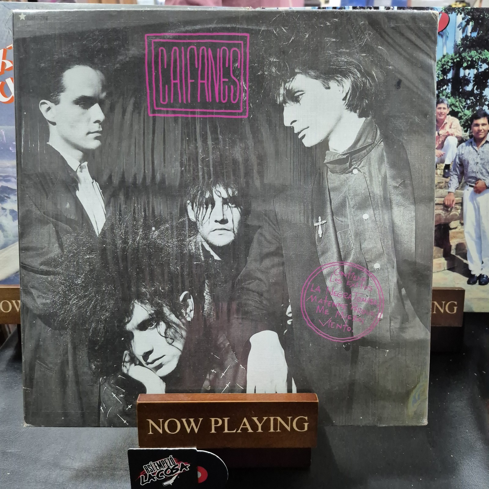 Caifanes ‎– Caifanes – Latin, Rock Pop, Venezuela, 1990 Maná, Soda Stereo