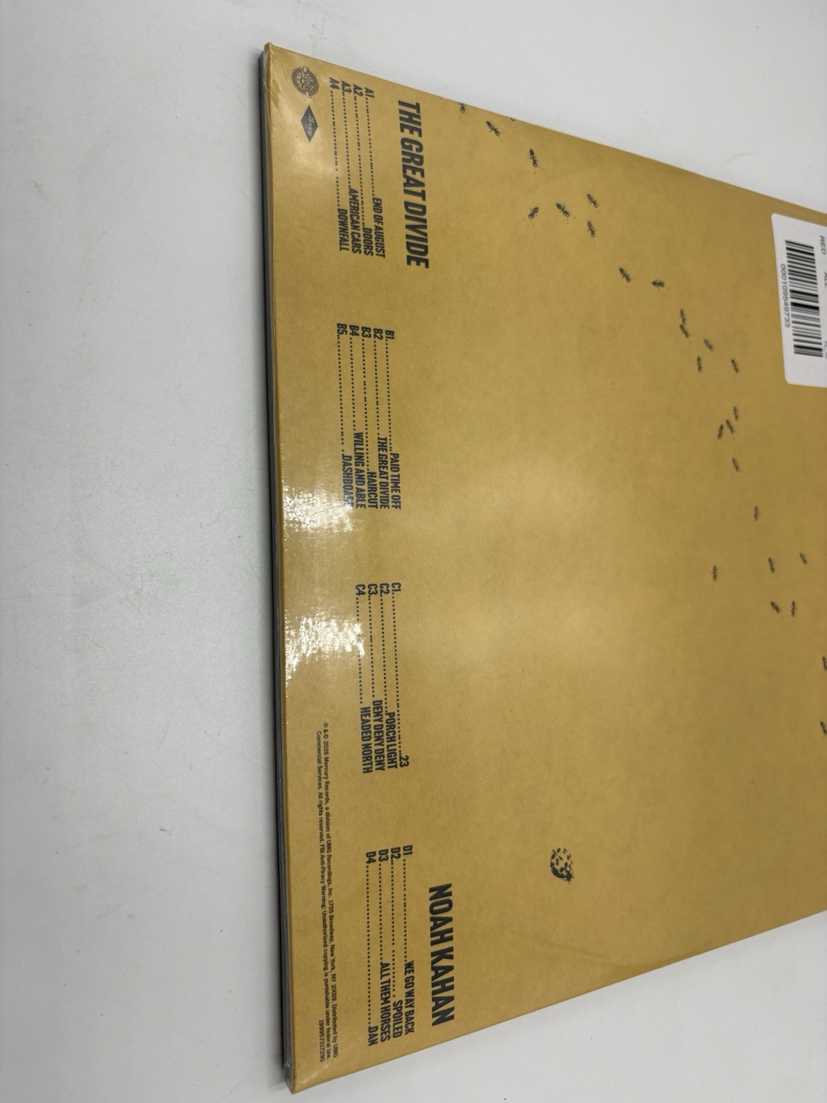 Noah Kahan – The Great Divide – American Rust LP Vinyl – New and Sealed