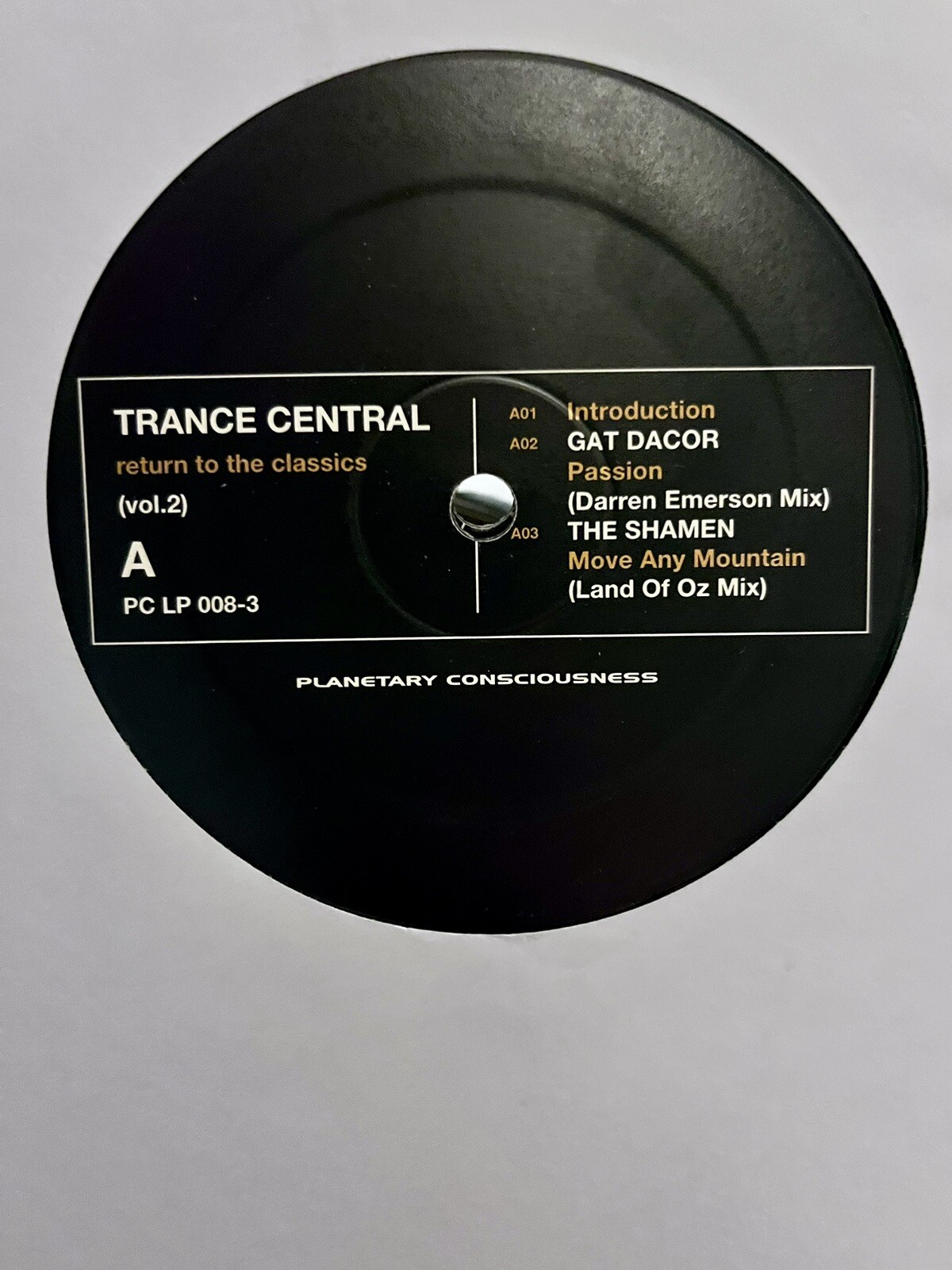Trance Central – Return To The Classics (Vol. 3) (2xLP, 1999) Germany – EX