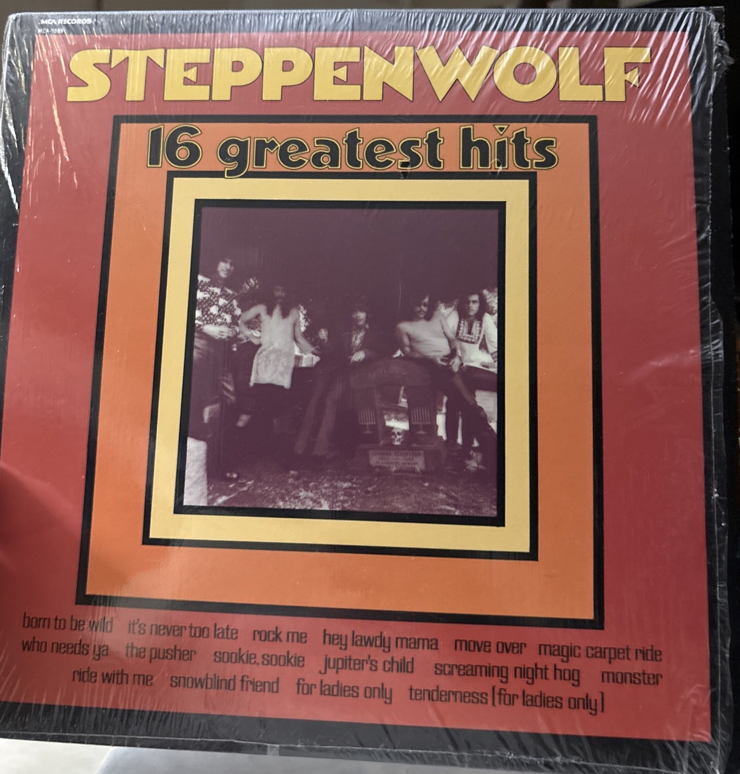 STEPPENWOLF – 16 Greatest Hits (1973) Vintage Vinyl In Shrink NM/NM Unplayed