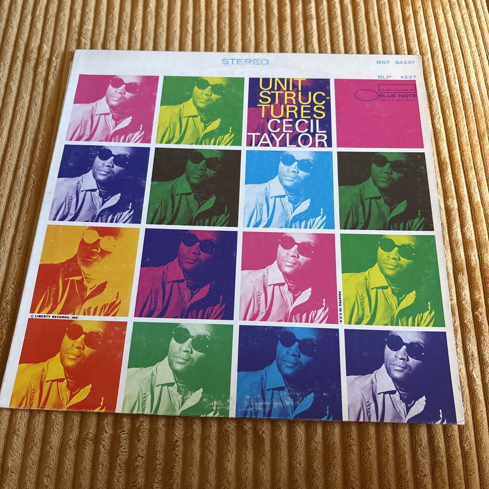 Cecil Taylor ‘Unit Structures’ Blue Note Records, 180g LP [Vinyl]