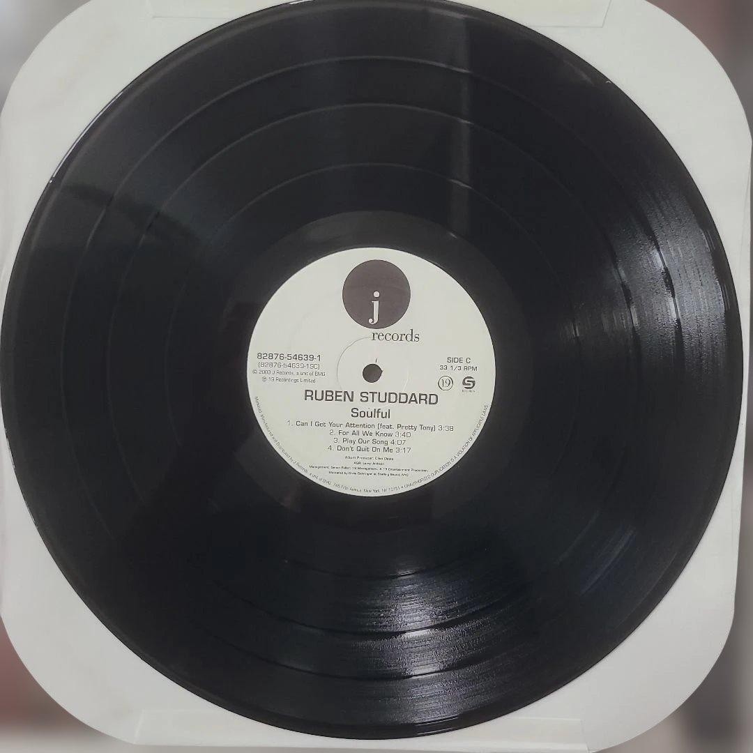 Ruben Studdard Soulful Vinyl LP Near Mint Condition R&B 2000s Classic