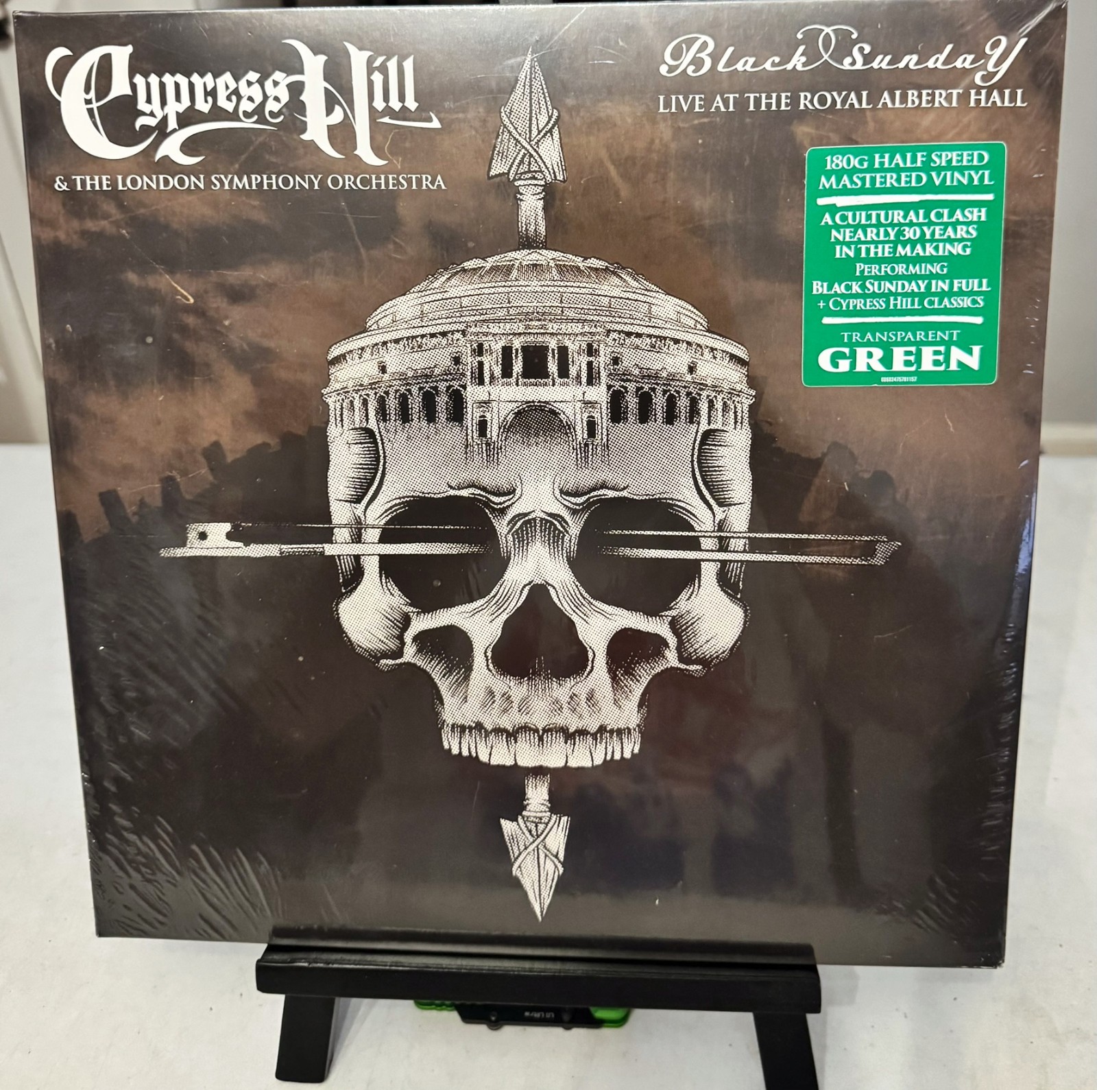CYPRESS HILL + LONDON SYMPHONY ORCHESTRA BLACK SUNDAY 2x LP GREEN –