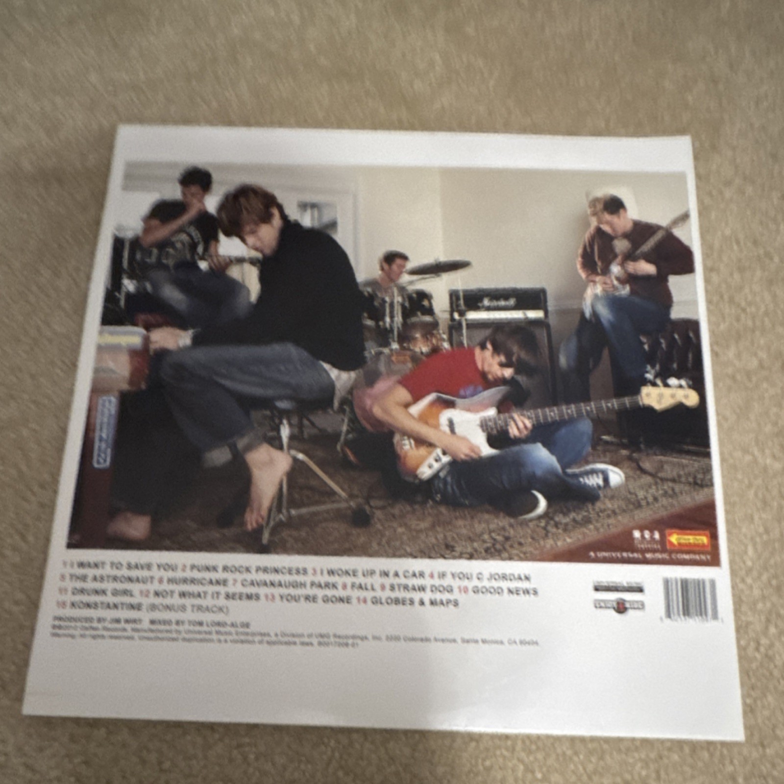 Something Corporate Leaving Through the Window 2xLP White 1st Pressing 5 G2U