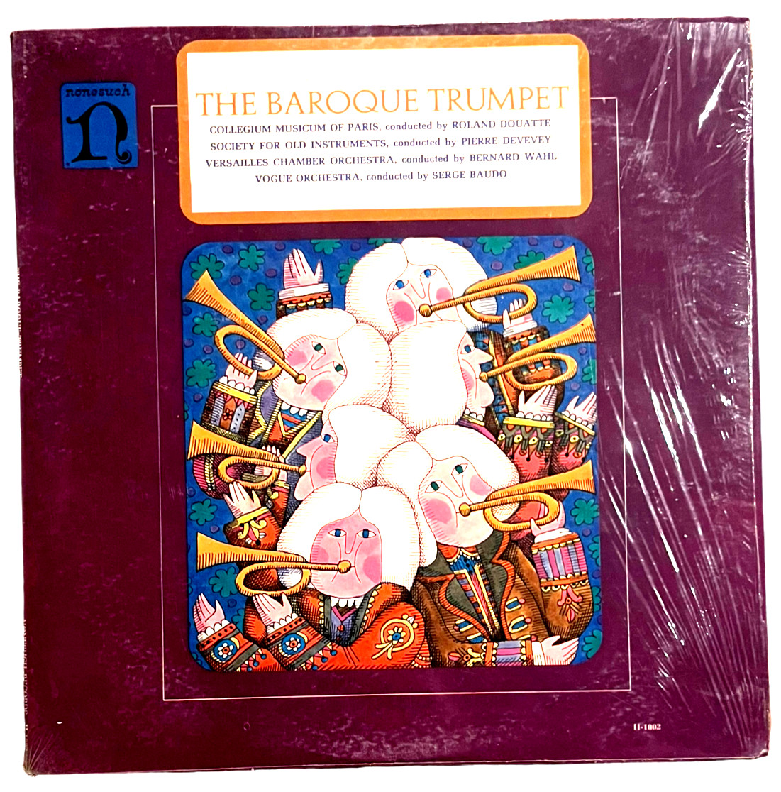 The Baroque Trumpet – Nonesuch Records H-1002 – 12″ Record / Vinyl 33rpm