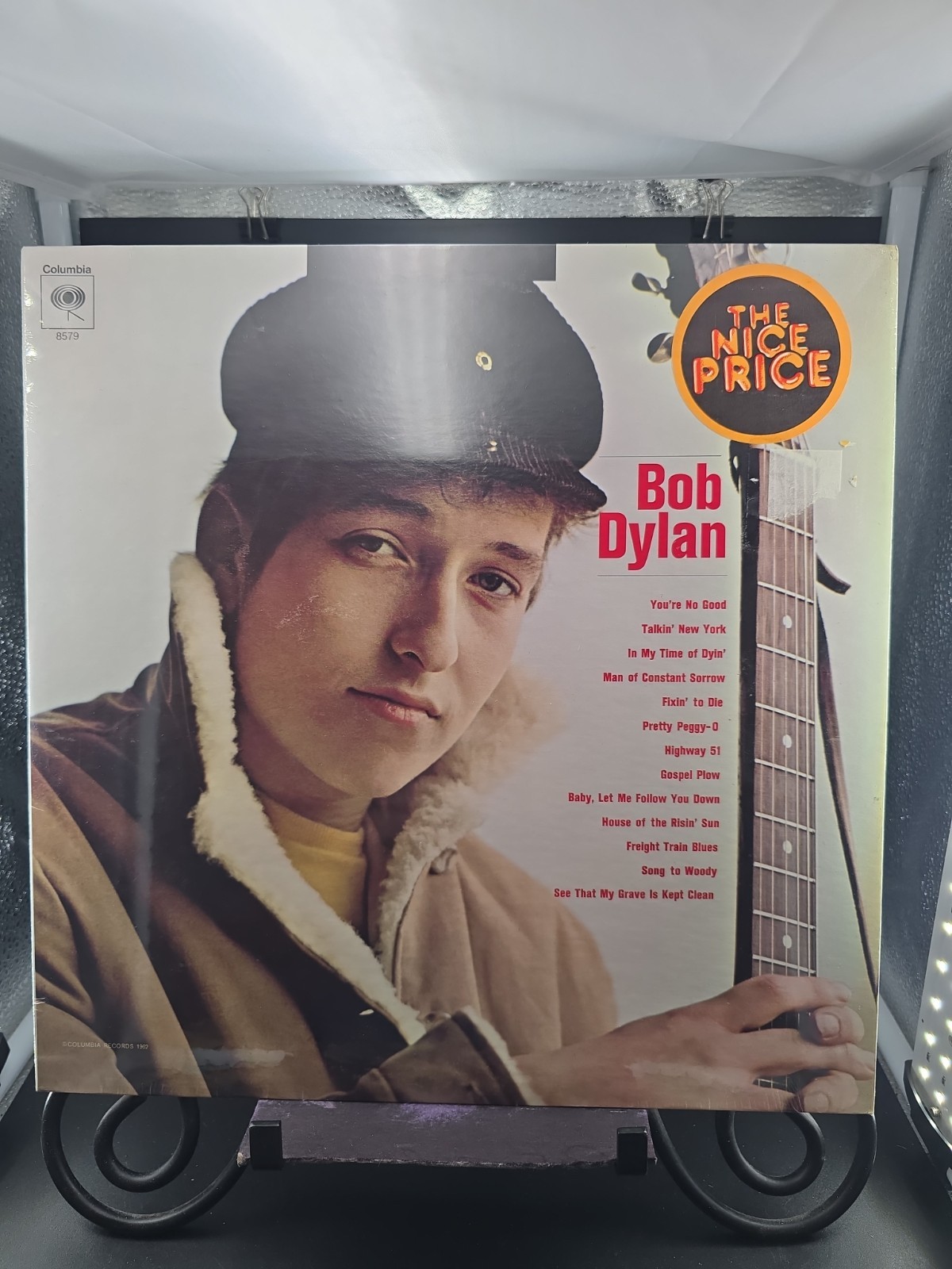 Bob Dylan Self Titled LP Columbia PC-8579 FACTORY SEALED 70’s Reissue Presumed M