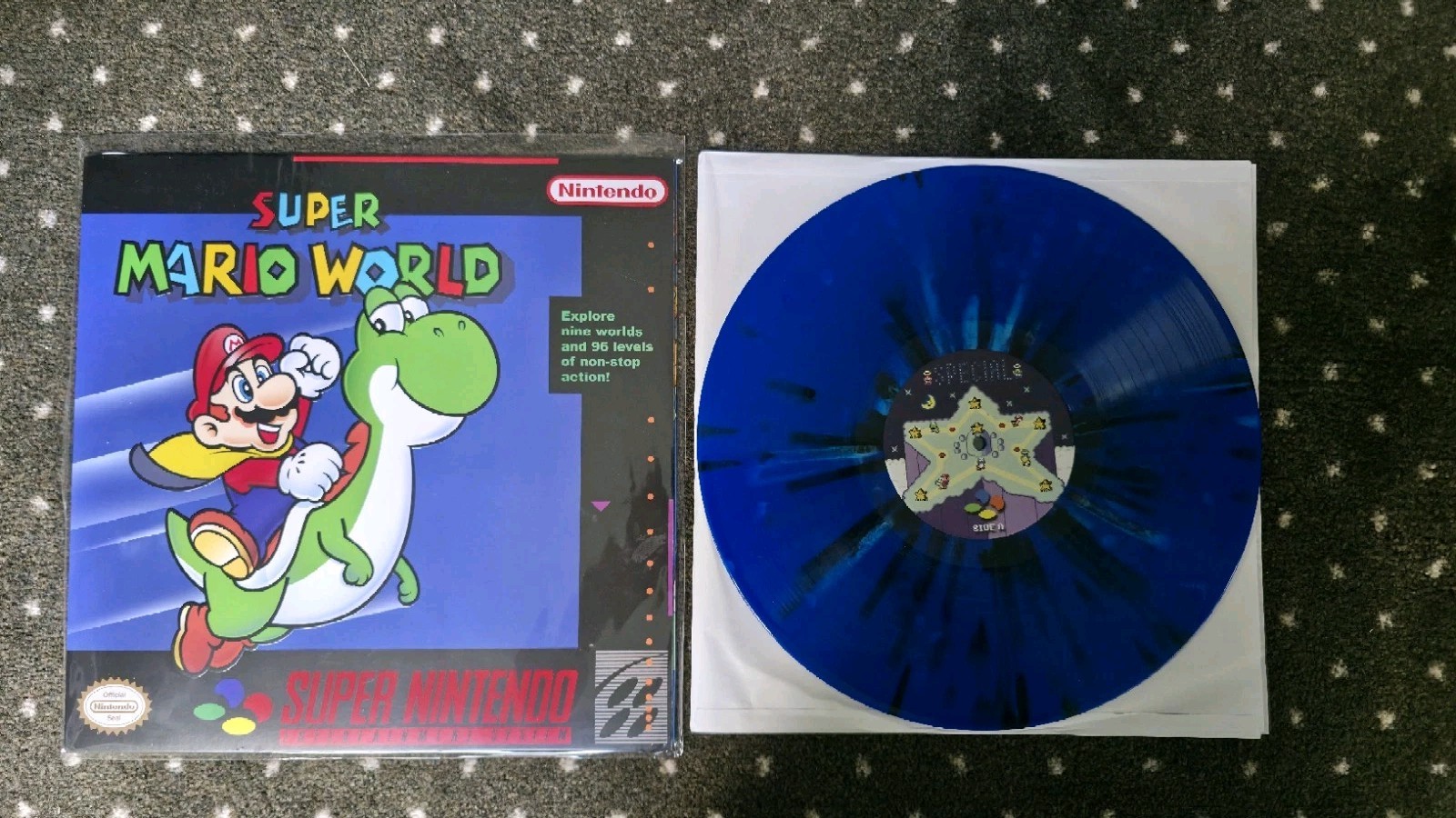 Super Mario World Vinyl Not Moonshake VGM Nintendo SNES
