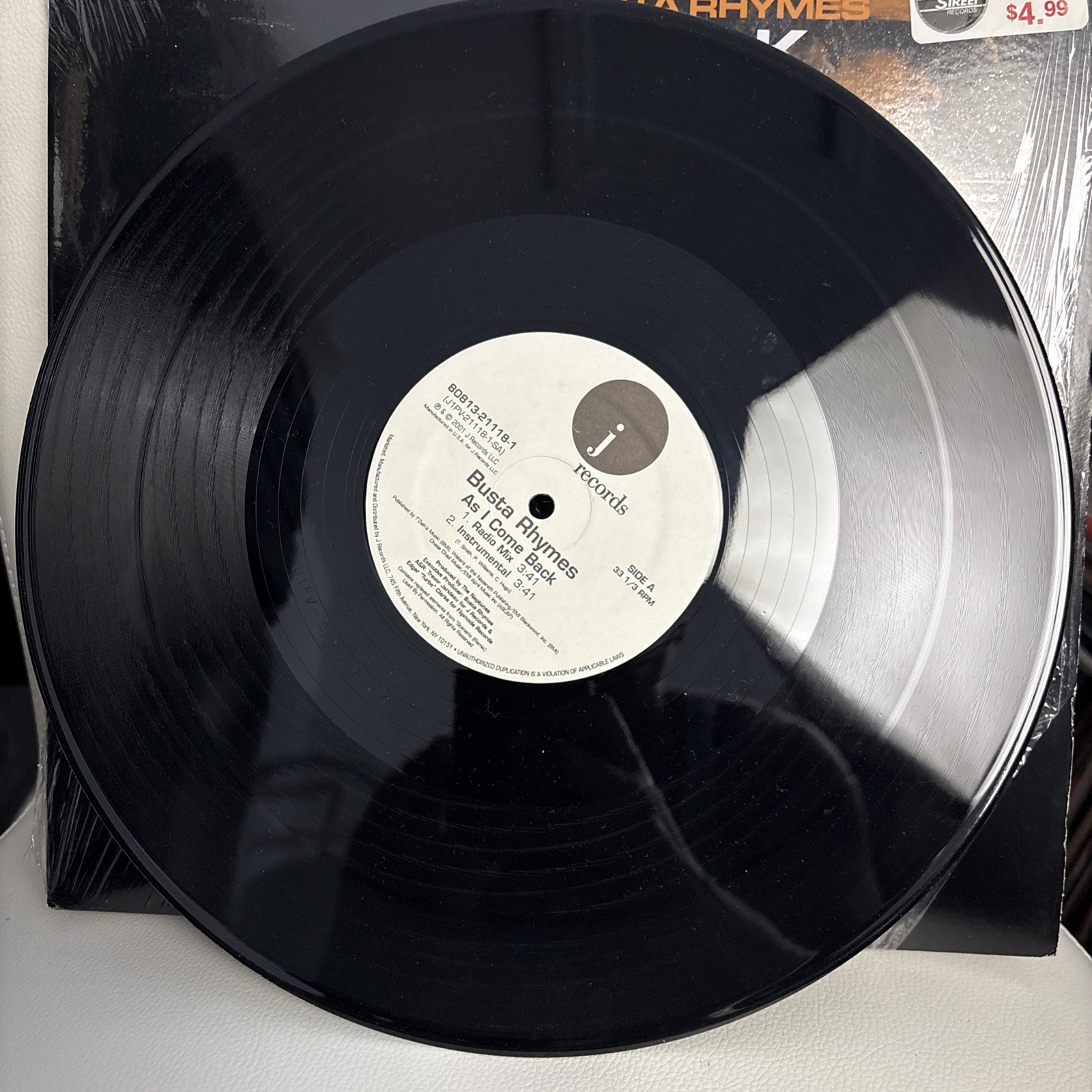 Break Ya Neck by Busta Rhymes (Record, 2001)