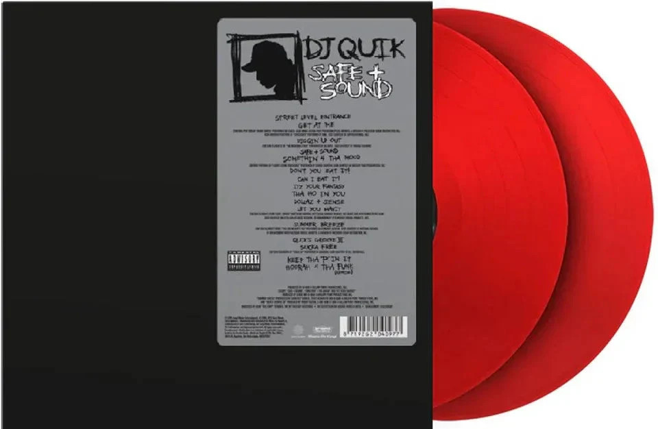 Dj Quik – Safe & Sound (Limited Edition, 180-Gram Translucent Red Vinyl)
