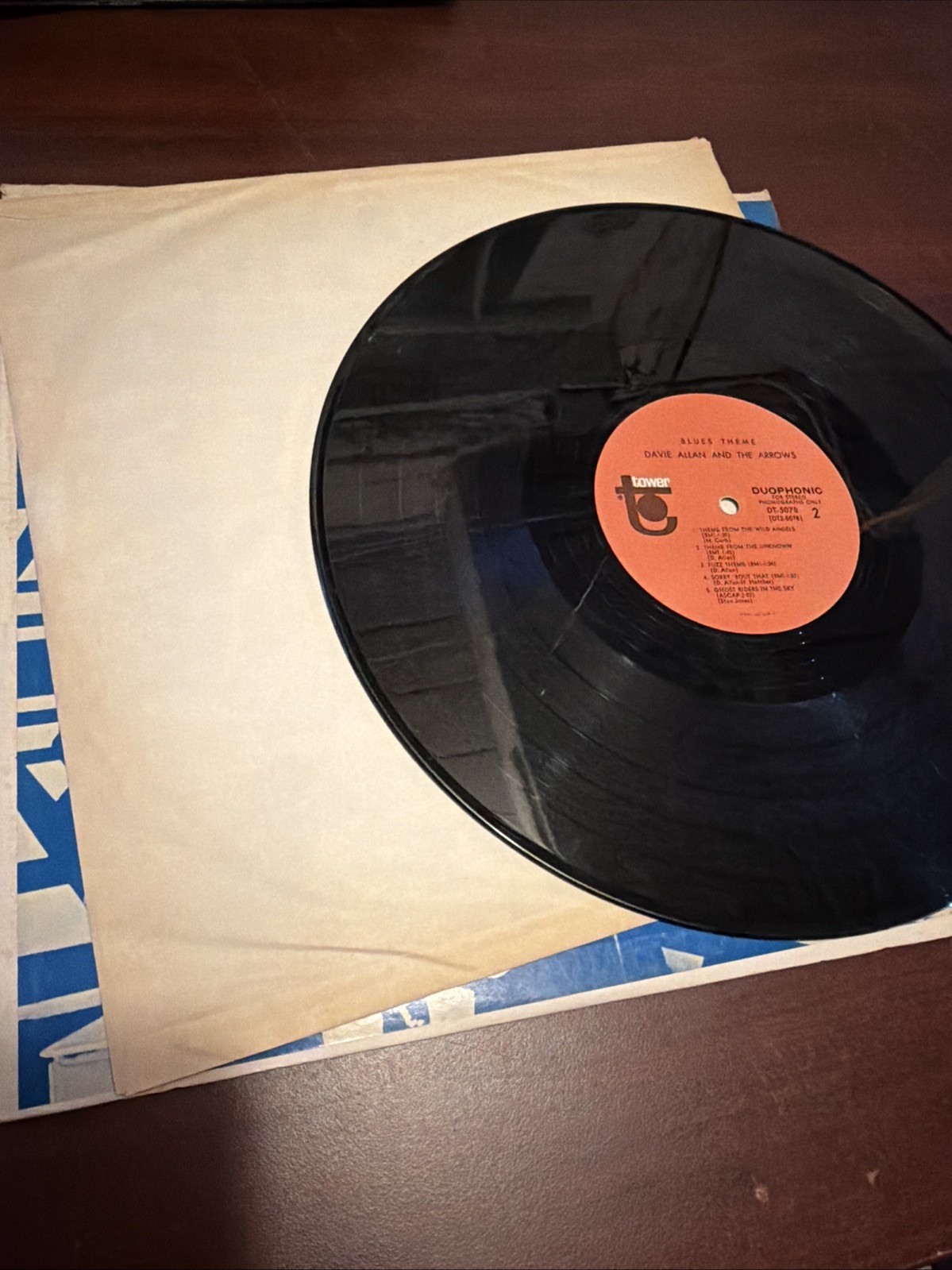 Davie Allan & The Arrows – Blues Theme –Surf-Garage-Psych Rock Vinyl LP-Tower-OG