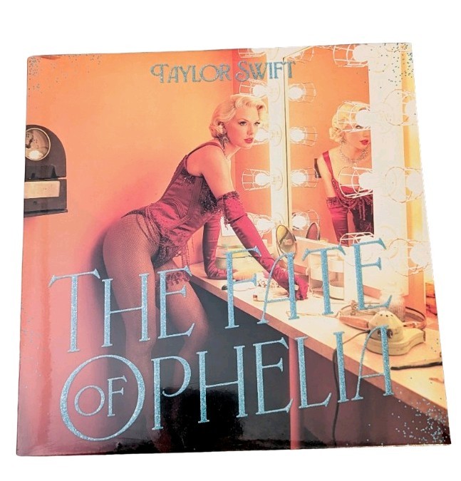TAYLOR SWIFT – THE FATE OF OPHELIA – Orange with Glitter 7″ vinyl Brand New MINT