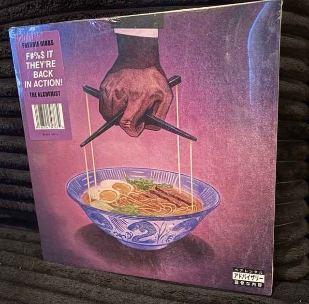 Freddie Gibbs & The Alchemist Alfredo ALC Records Black Vinyl 12″ LP PA