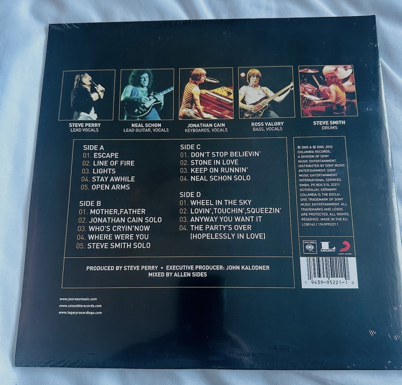 Journey LIVE IN HOUSTON 1981 DOUBLE VINYL LP. Escape Tour. New & Sealed. Perry
