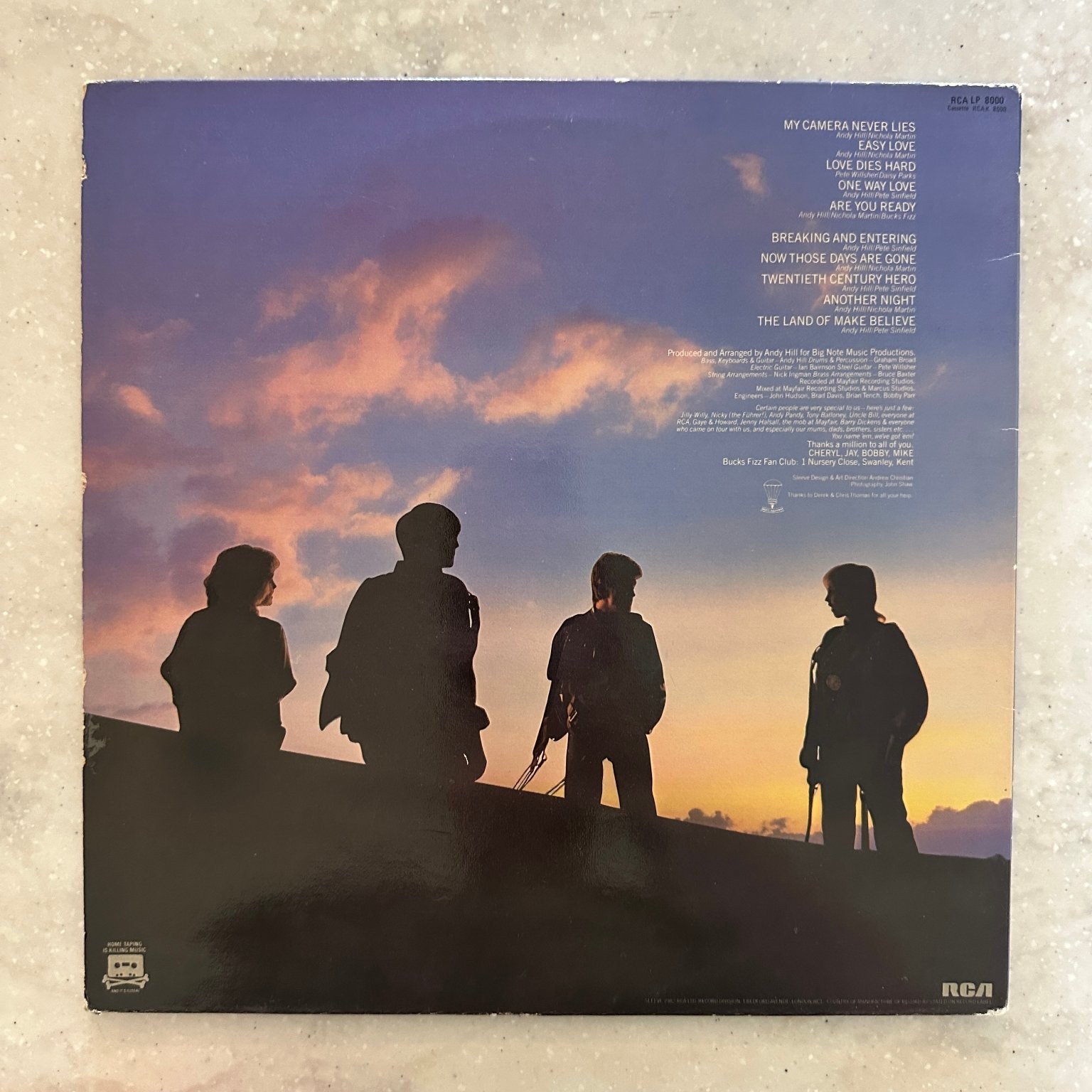 Bucks Fizz – Are You Ready LP Record 1982 RCA Pop 33 RPM