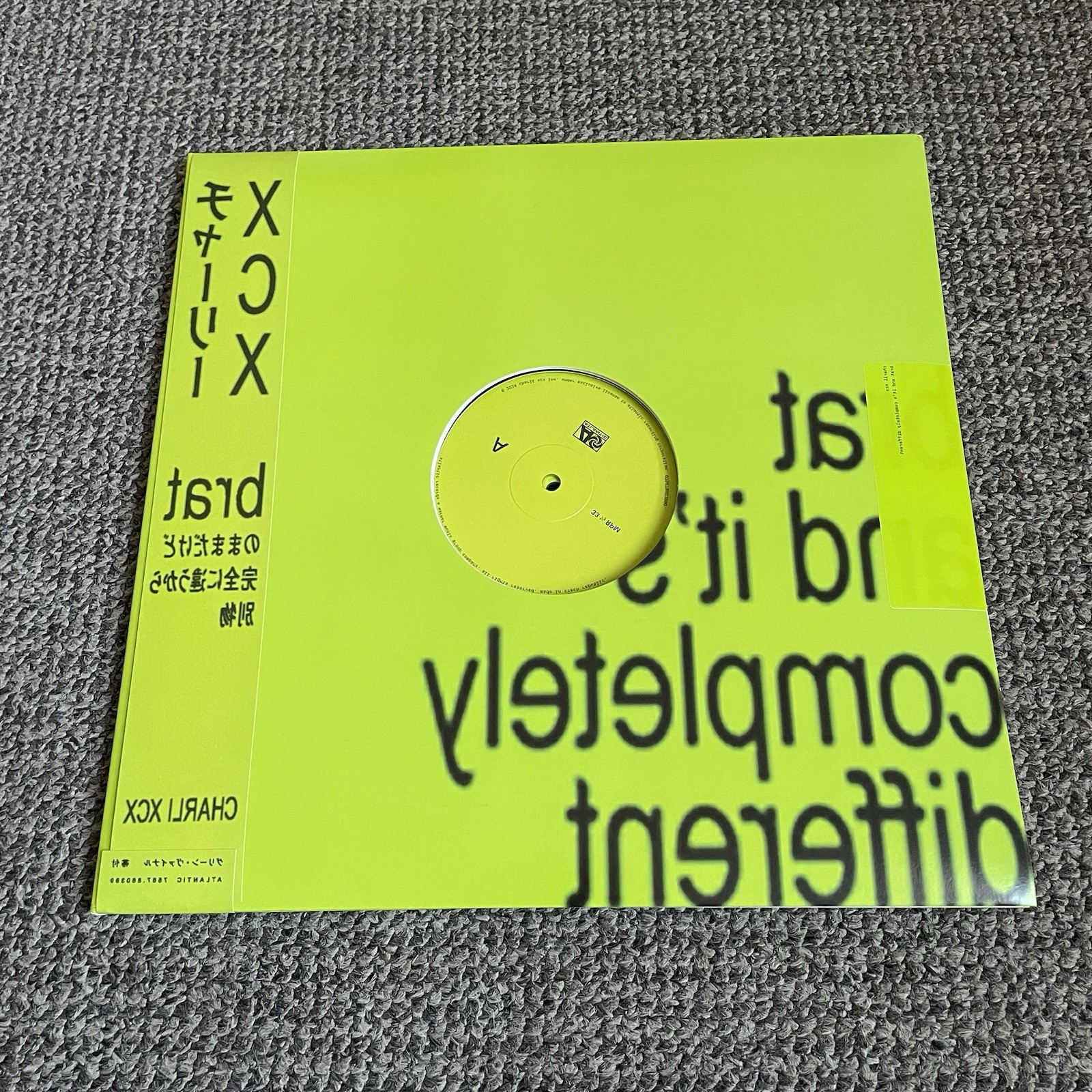 Charli XCX – Brat And It’s Completely Vinyl Record NEW /250 Japan Obi – Big Love
