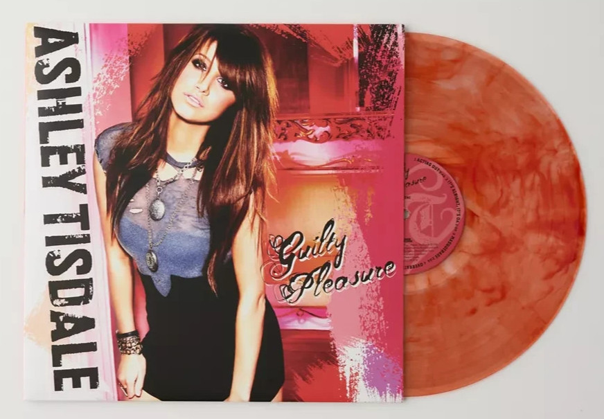 ASHLEY TISDALE – Guilty Pleasure LP Red (Garnet) Marbled Vinyl New #/3000