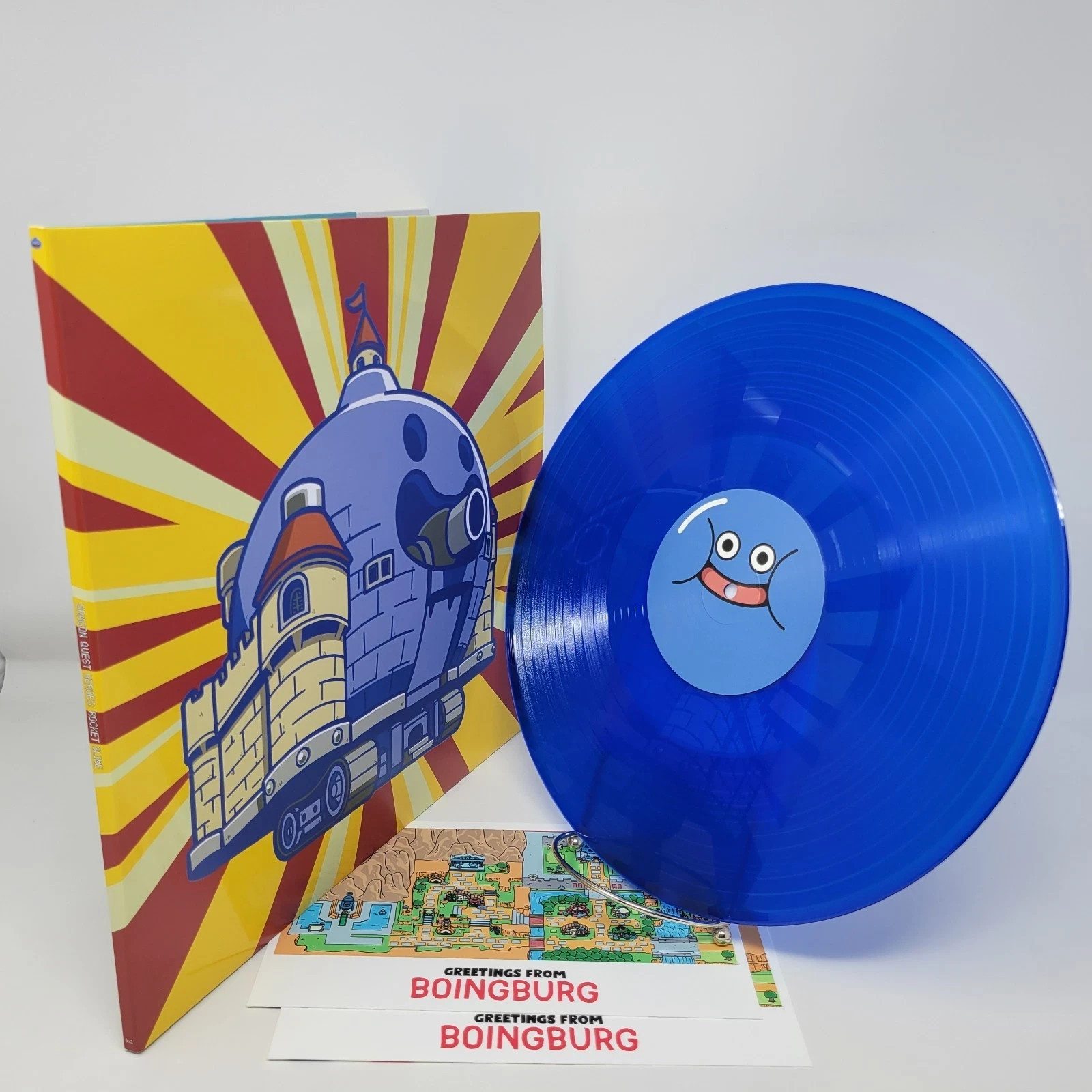 Dragon Quest Heroes Rocket Slime Vinyl LP Record VGM OST Blue