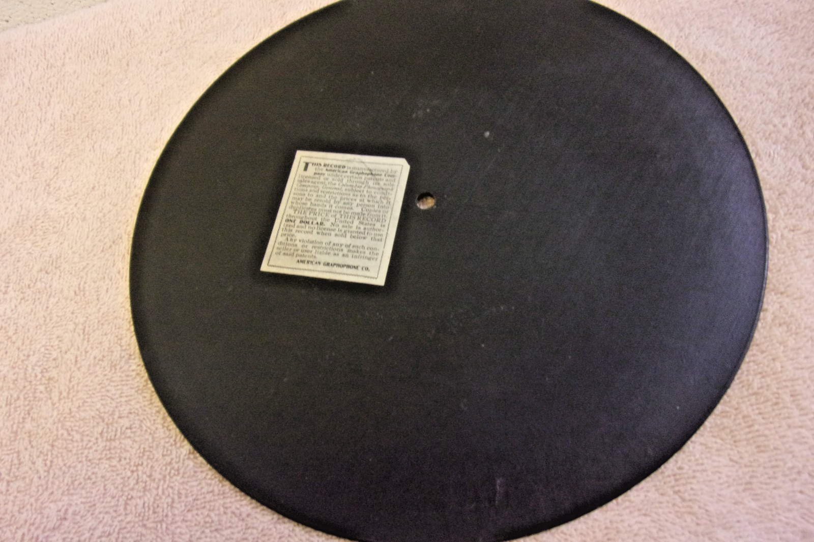 American Graphophone 1904 78 One Sided Coax Me 3052 Columbia Phonograph