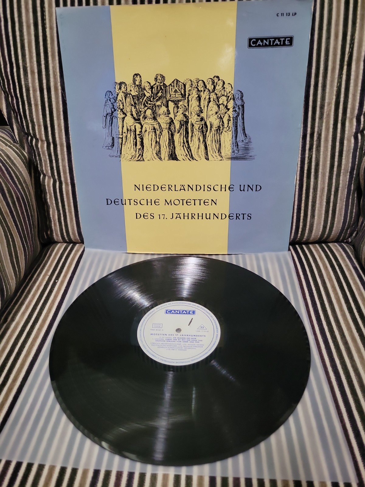 Niederlandische Und Deutsche Motetten Des 17-Cantate C 11 13-Import-EXC+