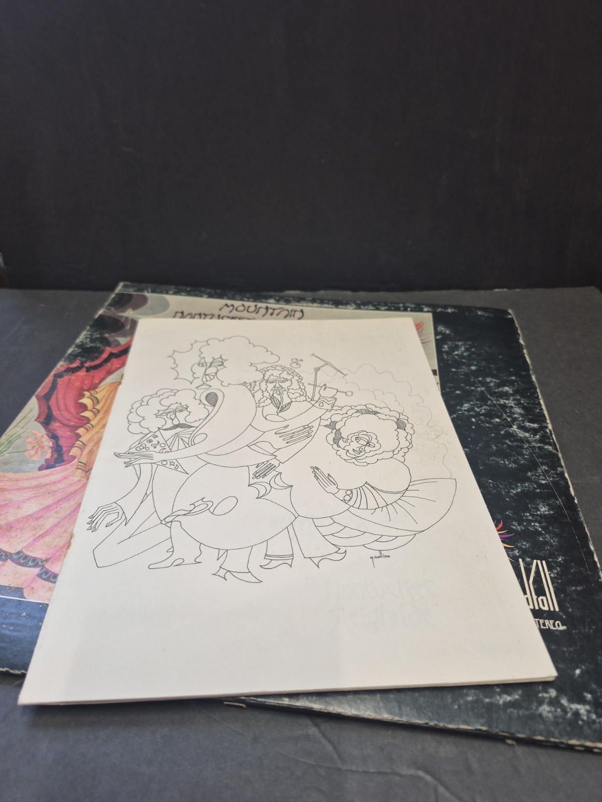 Mountain – Nantucket Sleighride LP – Windfall Records 5500 with inserts