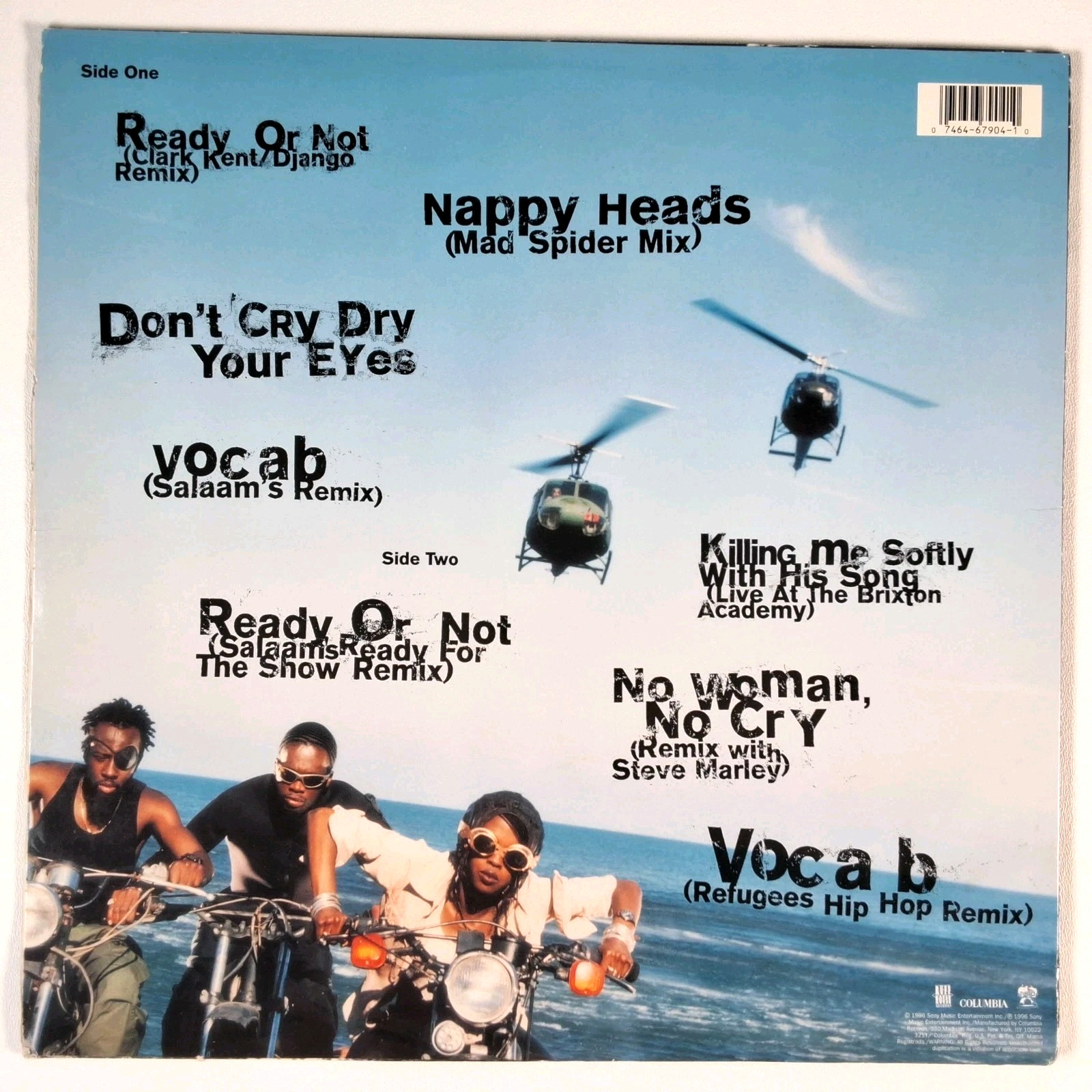 Fugees Refugee Camp Bootleg Versions LP Ruff House Columbia Rap Hip Hop Album