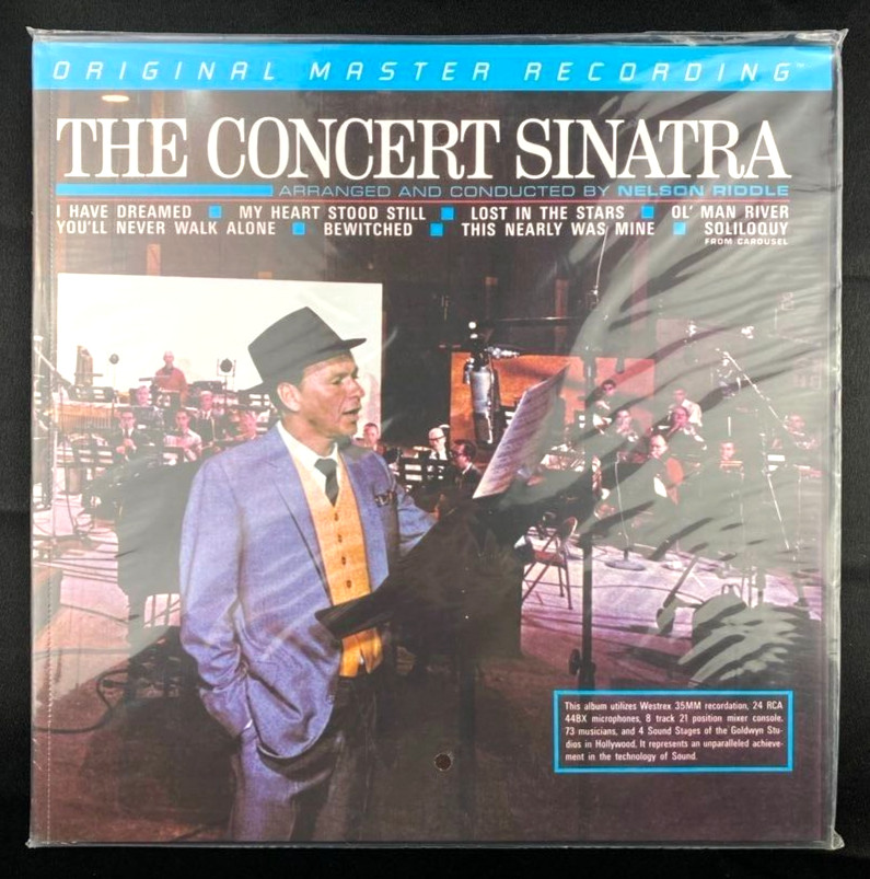Frank Sinatra The Concert Sinatra MoFi Mobile Fidelity 180g Vinyl LP MFSL NEW