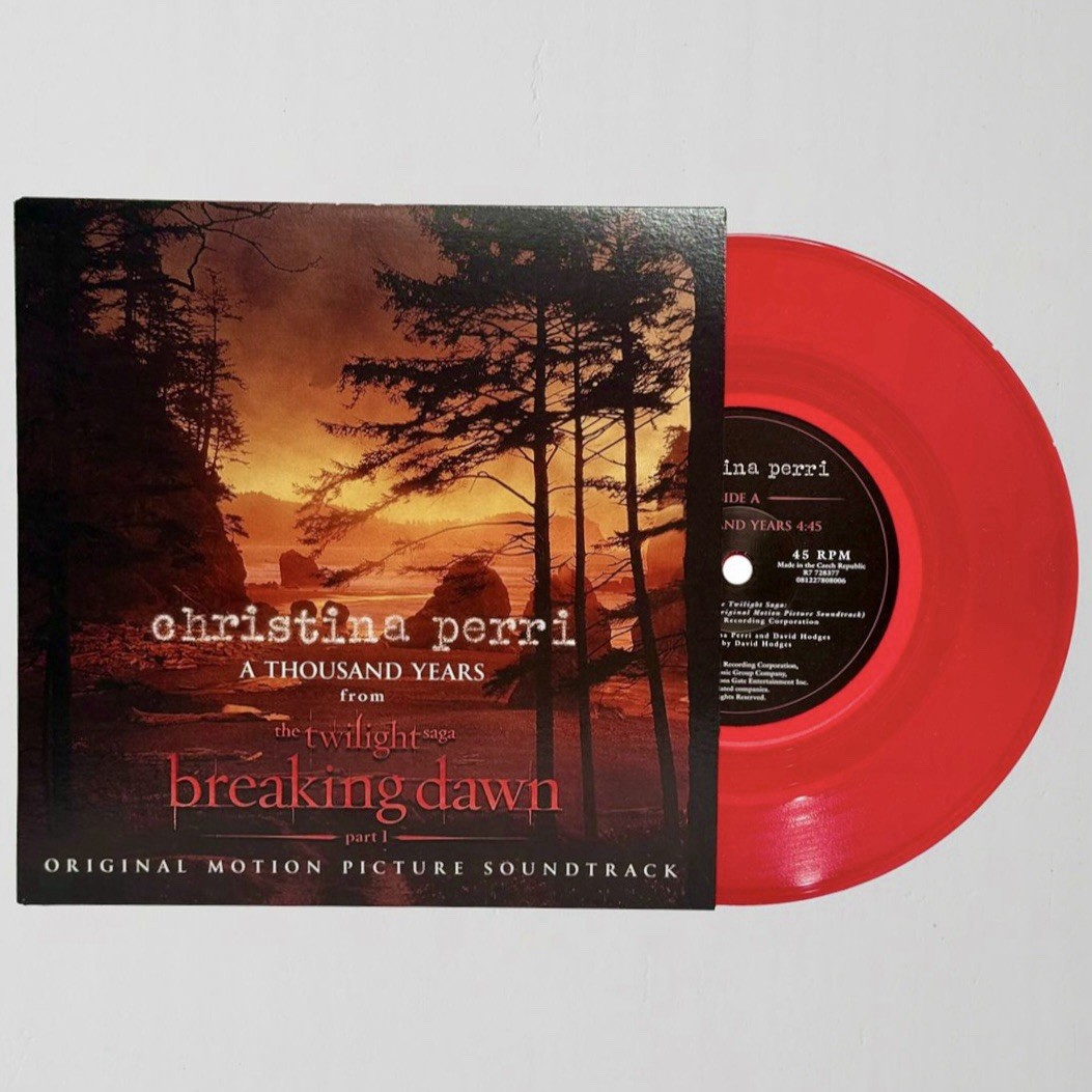 Christina Perri – Twilight A Thousand Years Exclusive Limited Edition Red Vinyl