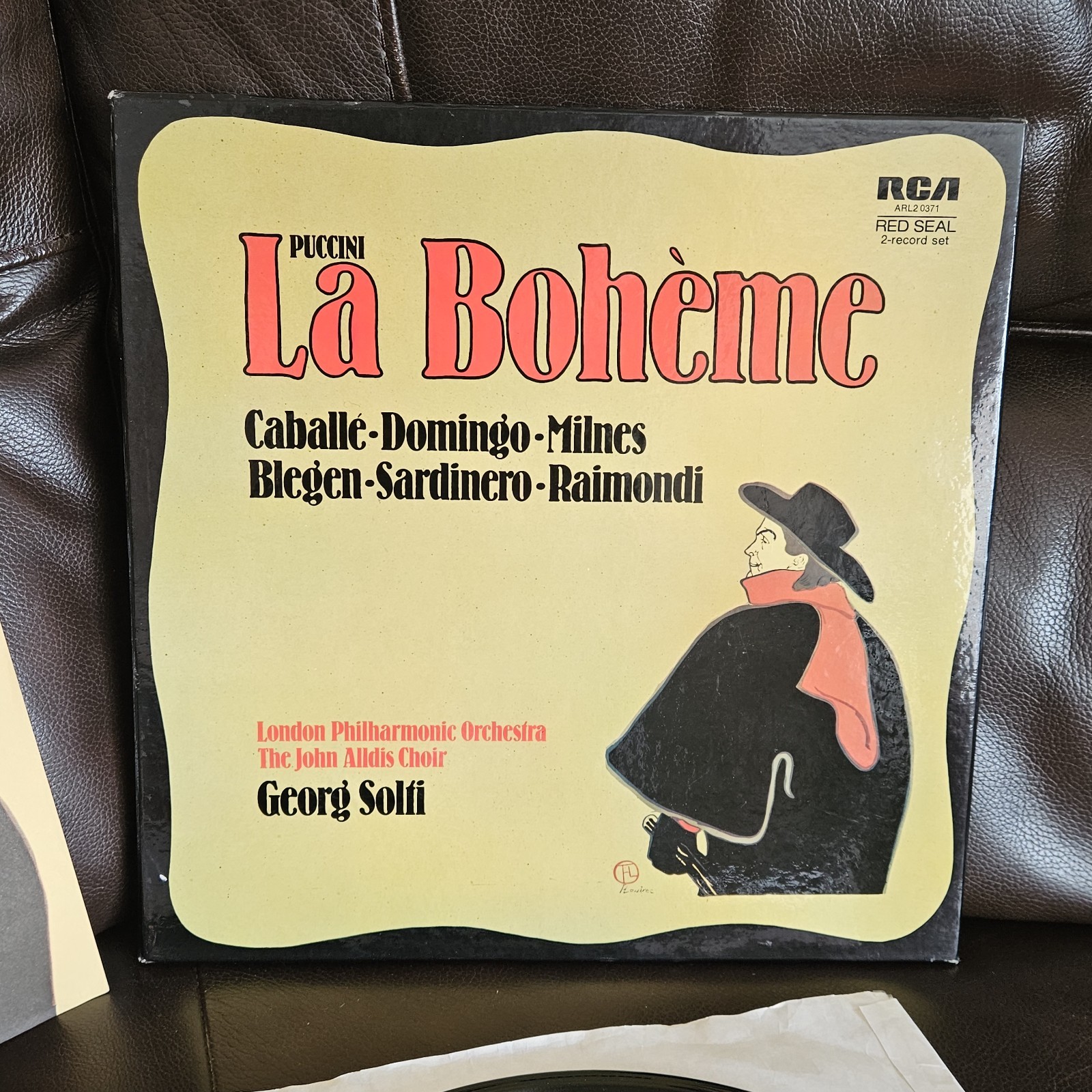 Puccini – La Boheme – UK 1974 RCA Red Seal ARL2 0371 Vinyl LP x 2 Box Set NM -G1