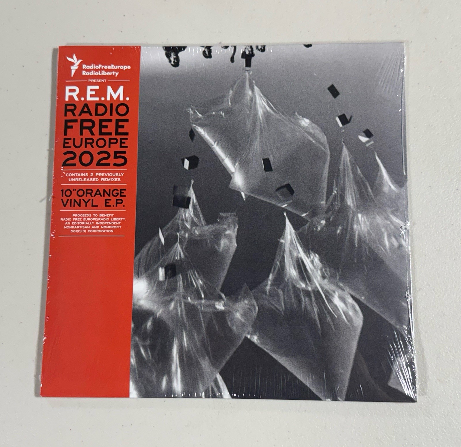 R.E.M. – Radio Free Europe 2025 Orange Colored 10″ Vinyl NEW