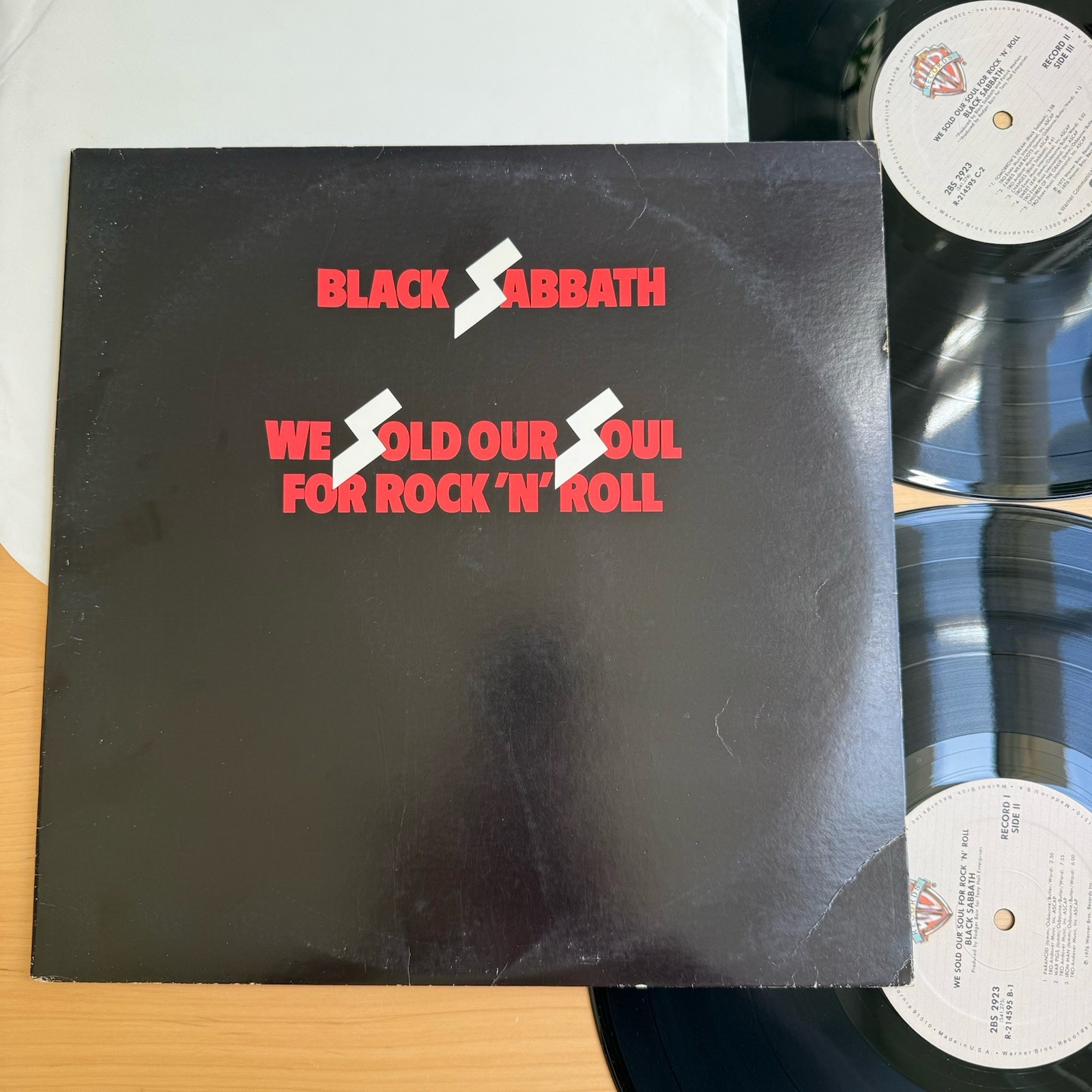 1970s US Press Black Sabbath/We Sold Our Soul For Rock ‘N’ Roll/ Vinyl 2 LP VG+